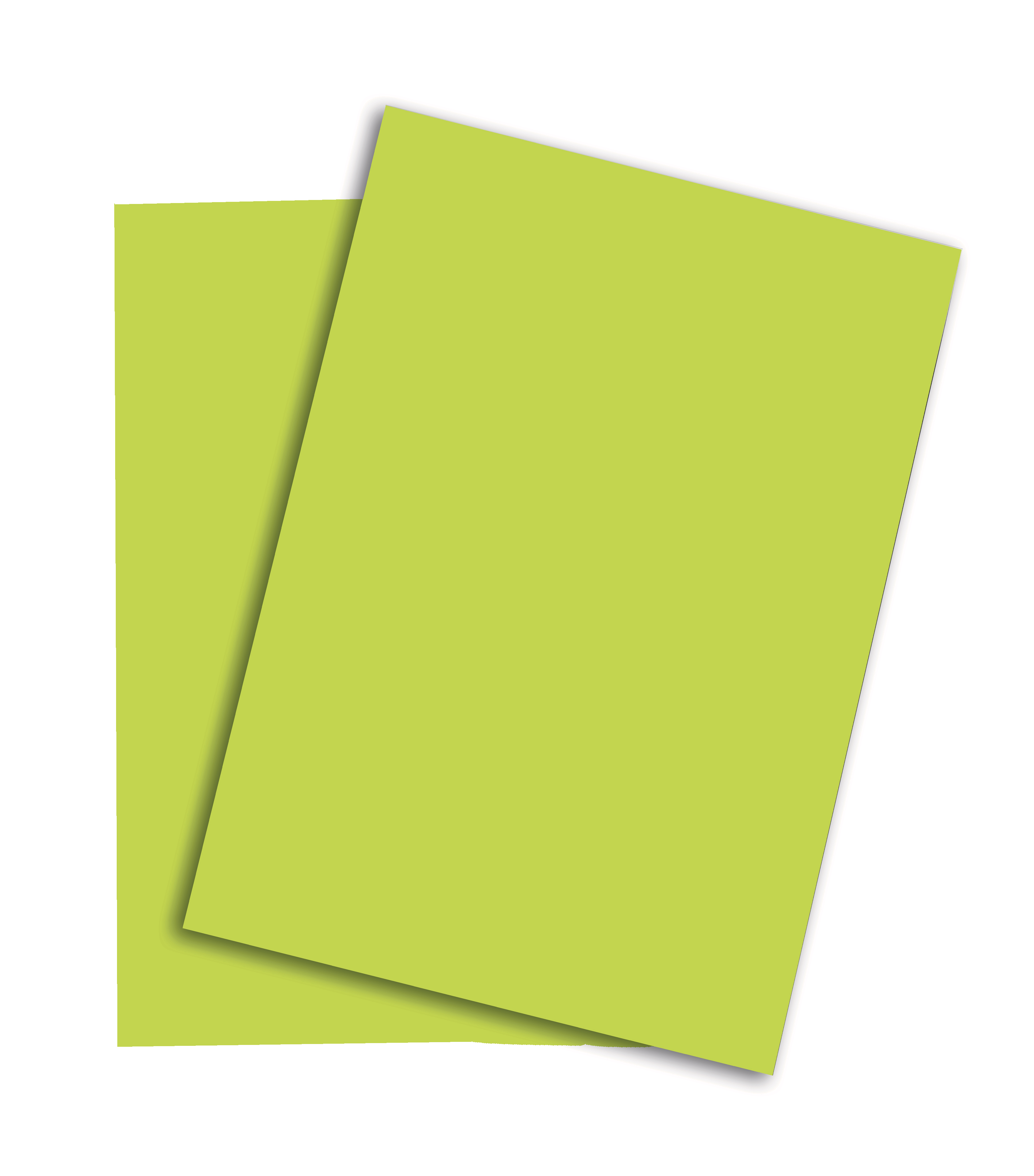 photo RAINBOW Papier vert vif/74 A4 88043110 120g, vert 250 feuilles