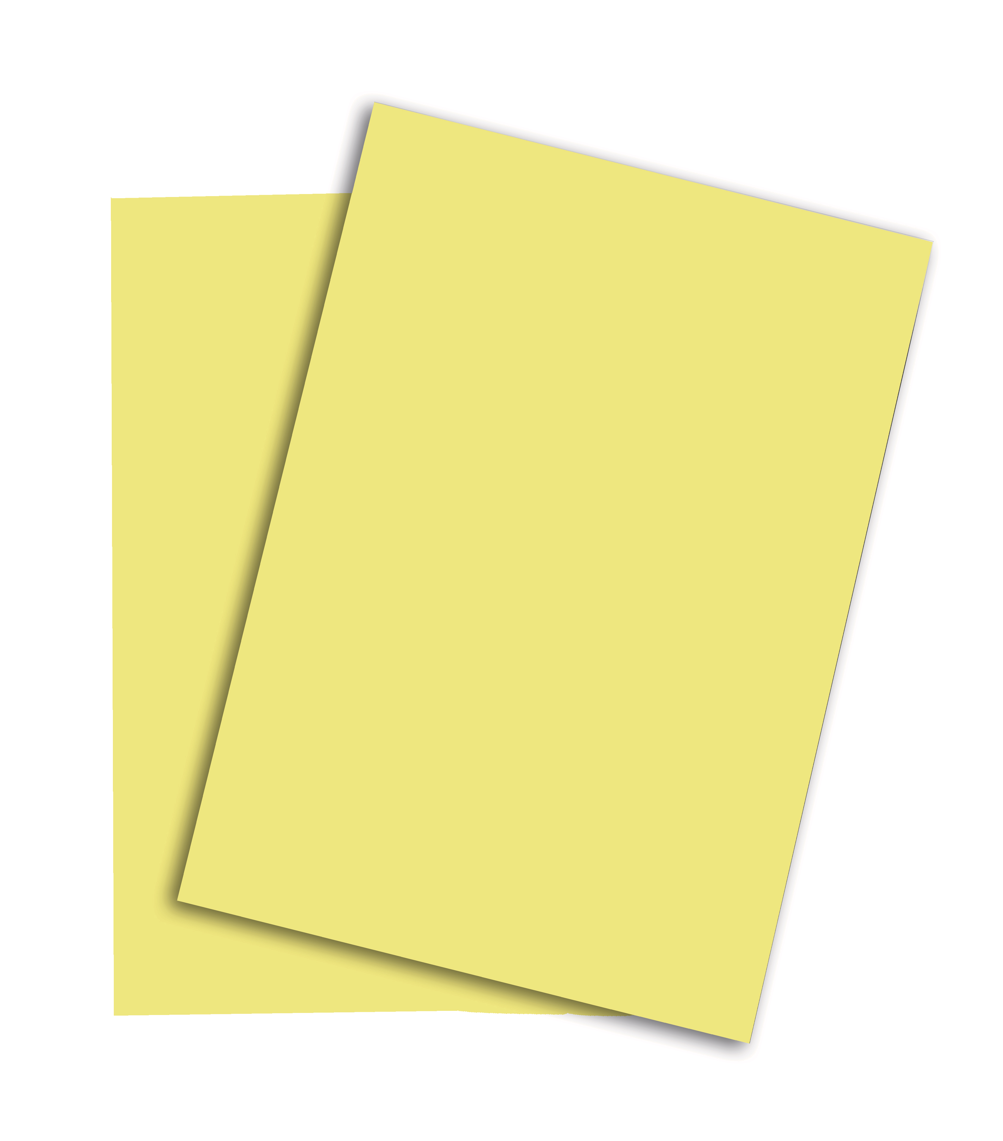 photo RAINBOW Papier jaune moyen/14 A4 88043126 160g, jaune 250 feuilles