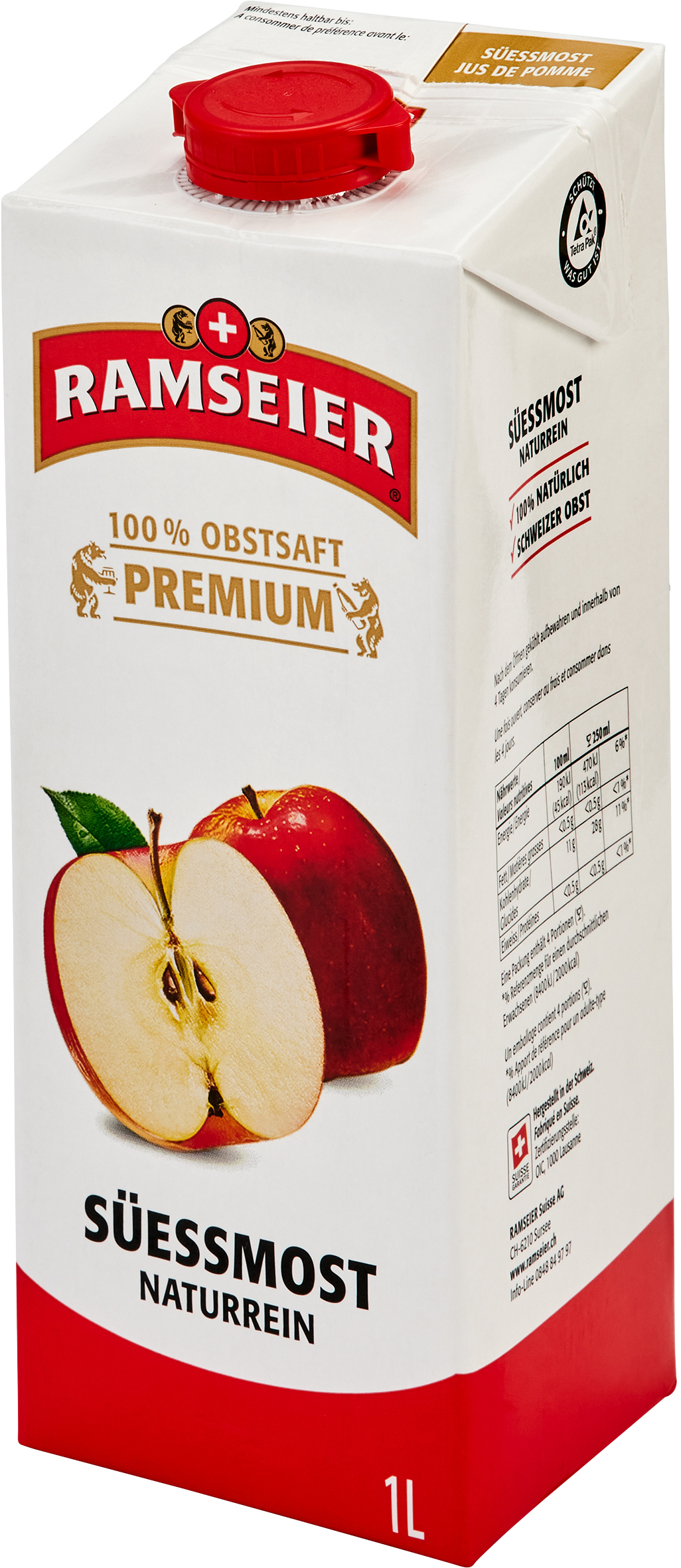 photo RAMSEIER Jus de pomme 1053 100 cl, 1 pcs.