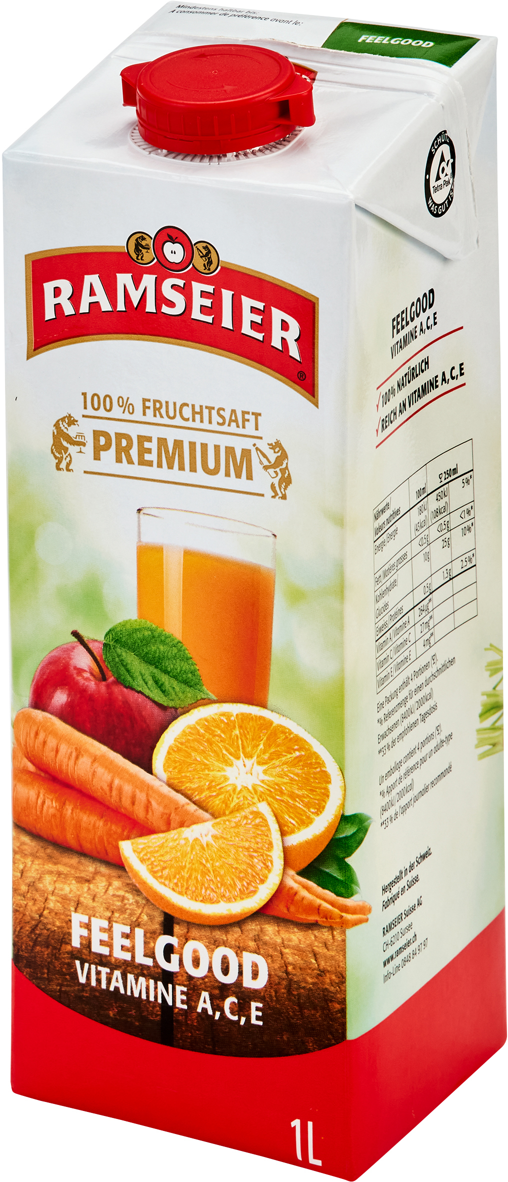 photo RAMSEIER Premium 100% Feelgood 1056 100 cl, 1 pcs.