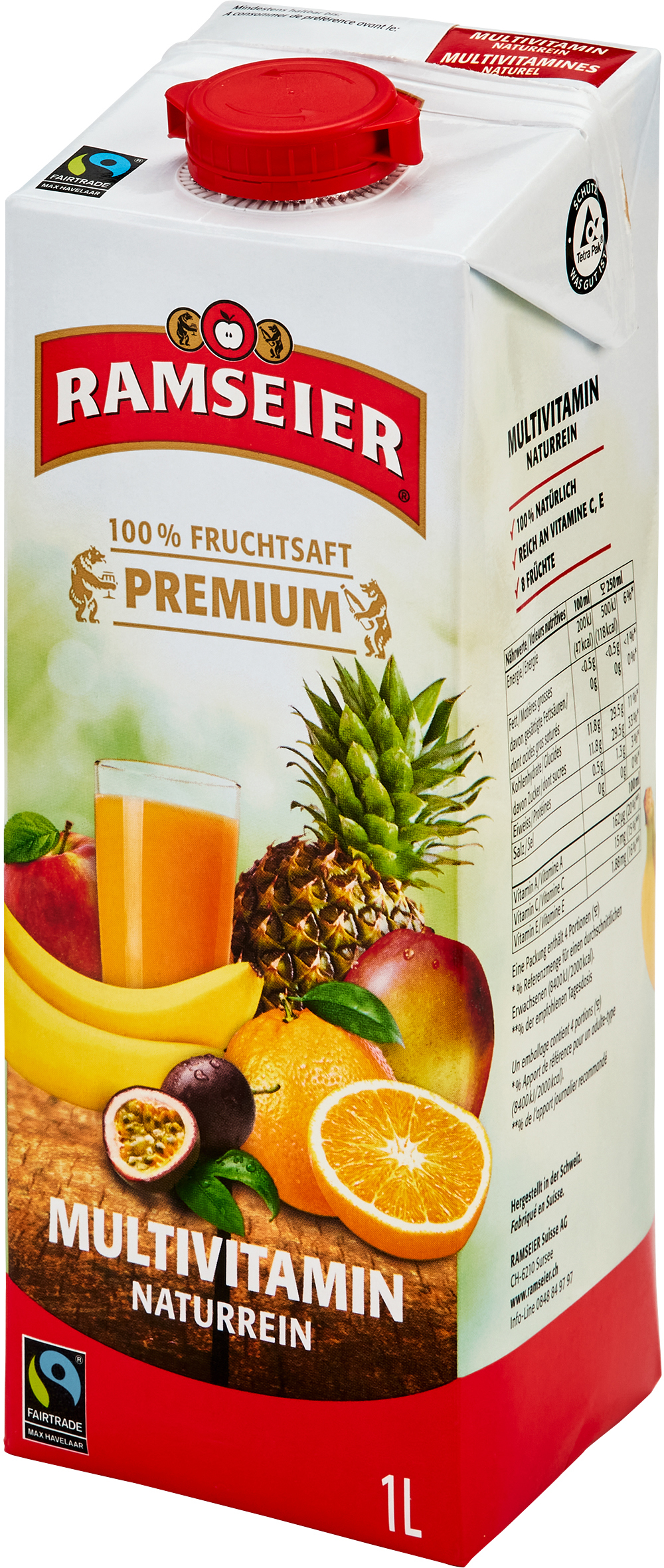photo RAMSEIER Premium 100% Multivitamine 1060 100 cl, 1 pcs.