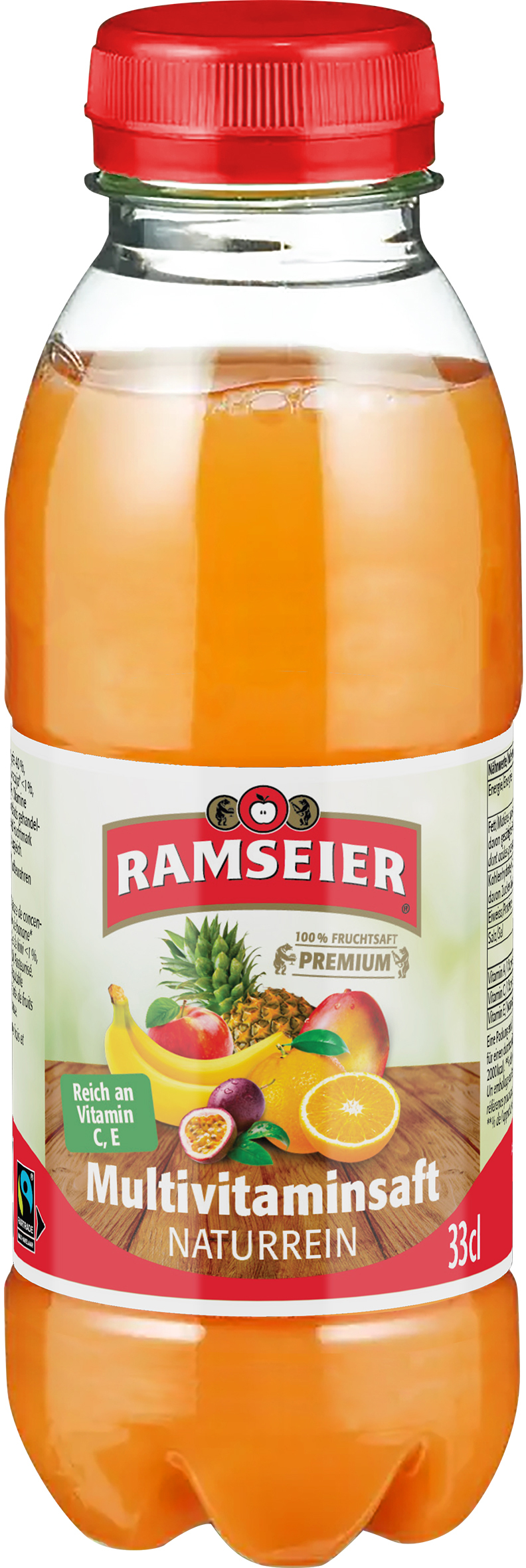 photo RAMSEIER Premium 100% Multivitamine 1089 33 cl, 6 pcs.
