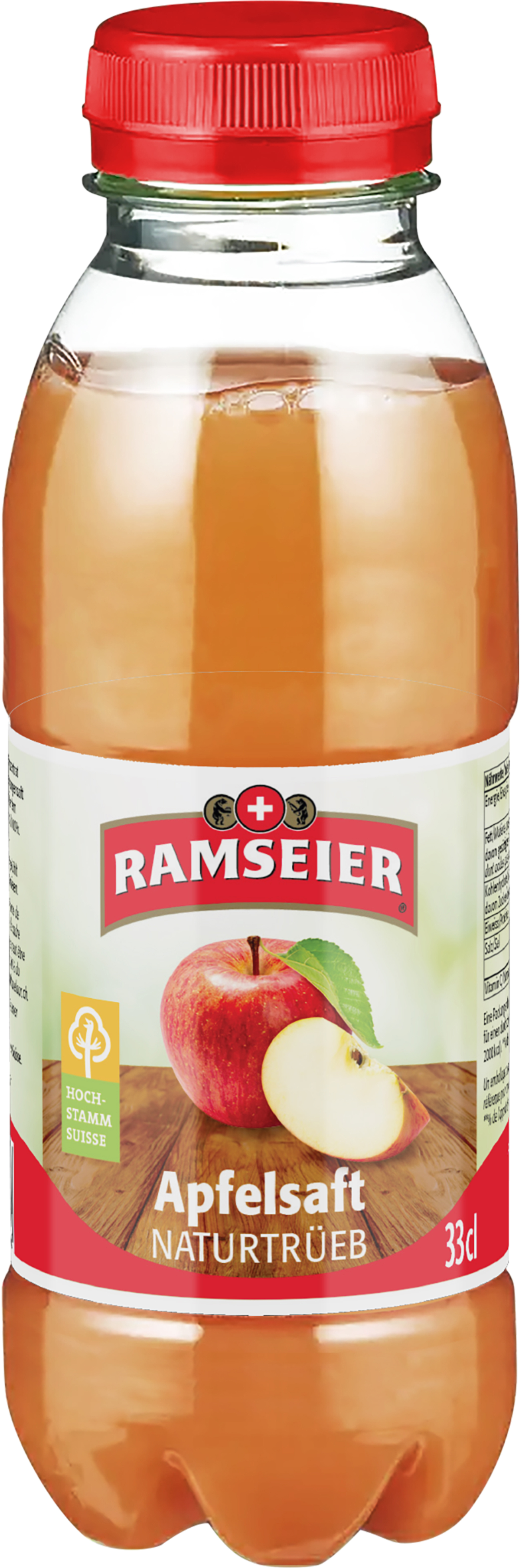 photo RAMSEIER Jus de pomme trouble 1316 33 cl, 6 pcs.