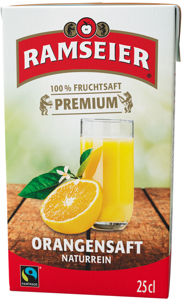 photo RAMSEIER Prime jus d'orange 5925 25 cl, 27 pcs.