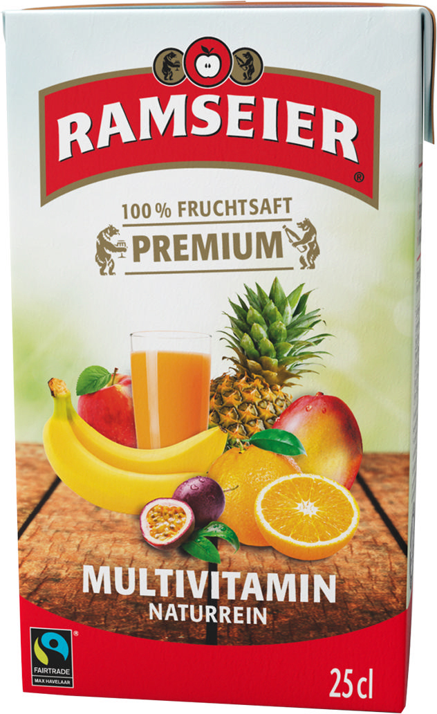 photo RAMSEIER Prime jus multivitaminé 5926 25 cl, 27 pcs.