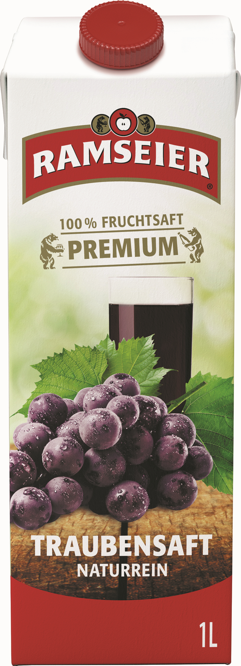 photo RAMSEIER Jus de raisin Premium 614771 1l, 4 pcs.