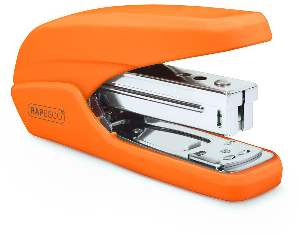 photo RAPESCO Agrafeuse Less Effort 1394 orange 25 feuilles