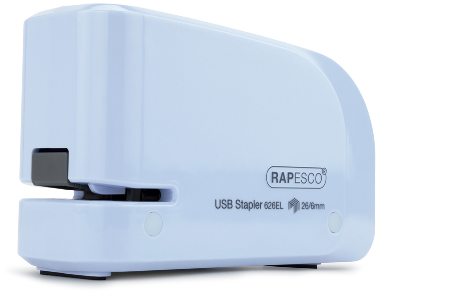 RAPESCO Agrafeuse Autom. USB/Batterie 1452 bleu