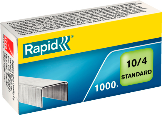RAPID Heftklammern No.10 24862900 verzinkt 1000 Stück