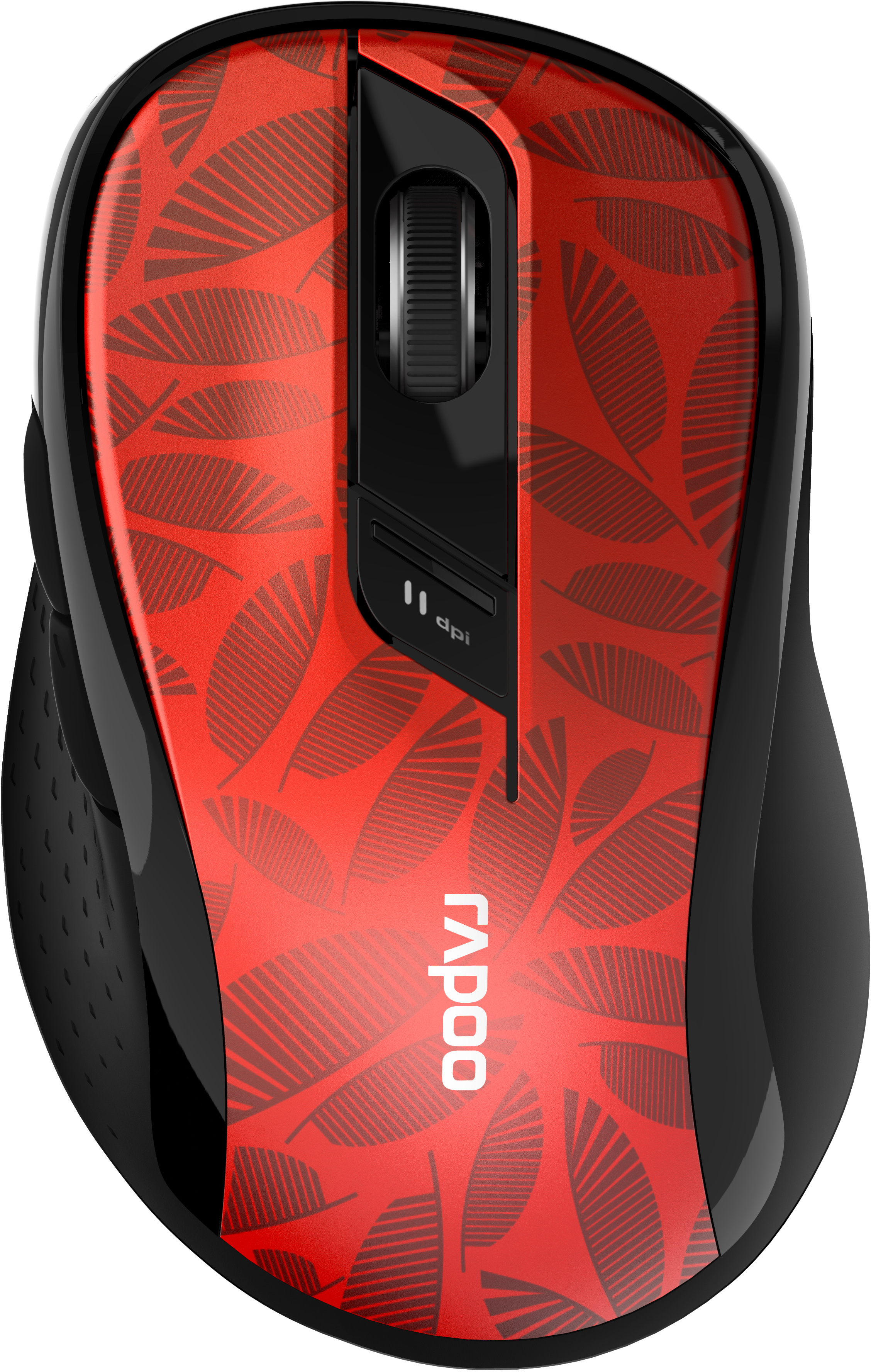 RAPOO M500 Office Silent Mouse red 18589 Wireless, Multimode