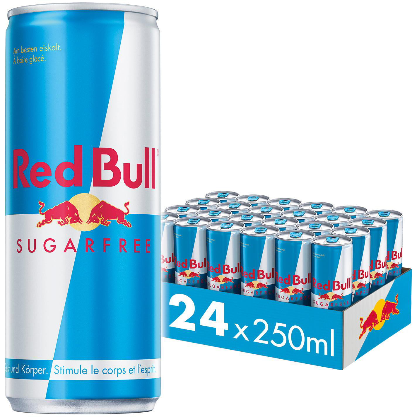 RED BULL Energy Drink sugarfree, Alu 129400001129 25 cl, 24 pcs.