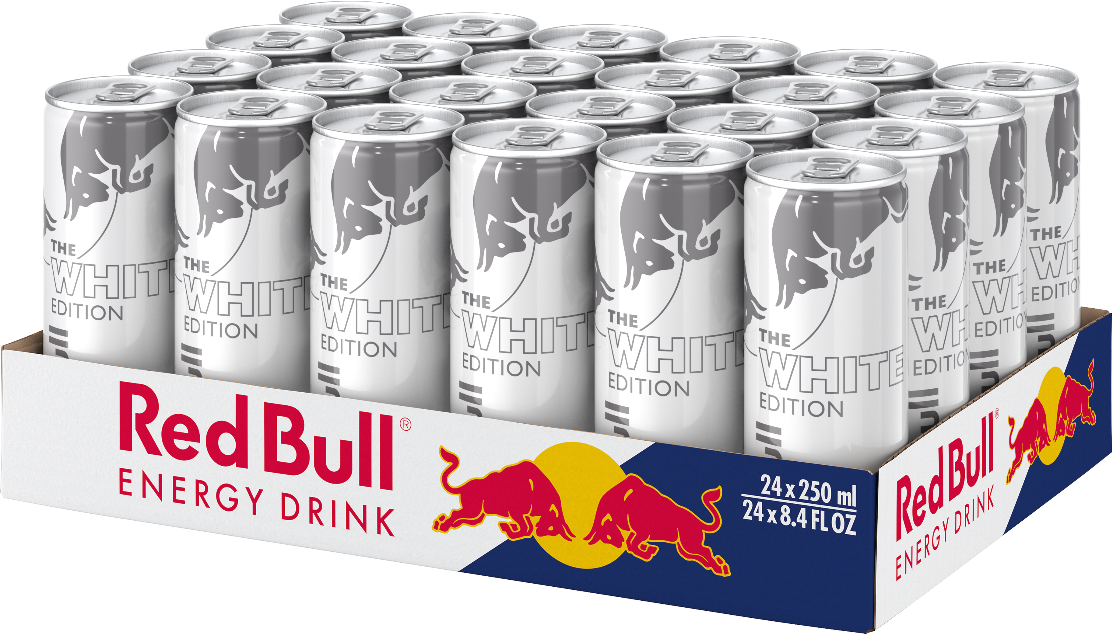 RED BULL Energy Drink Alu 4255 White Edition 25 cl, 24 pcs.