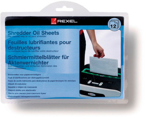 REXEL Feuilles huile 2101948 12 pcs.