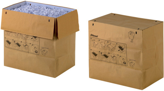 REXEL Sacs déchets recyclable 70lt 2102442 brune 50 pcs.