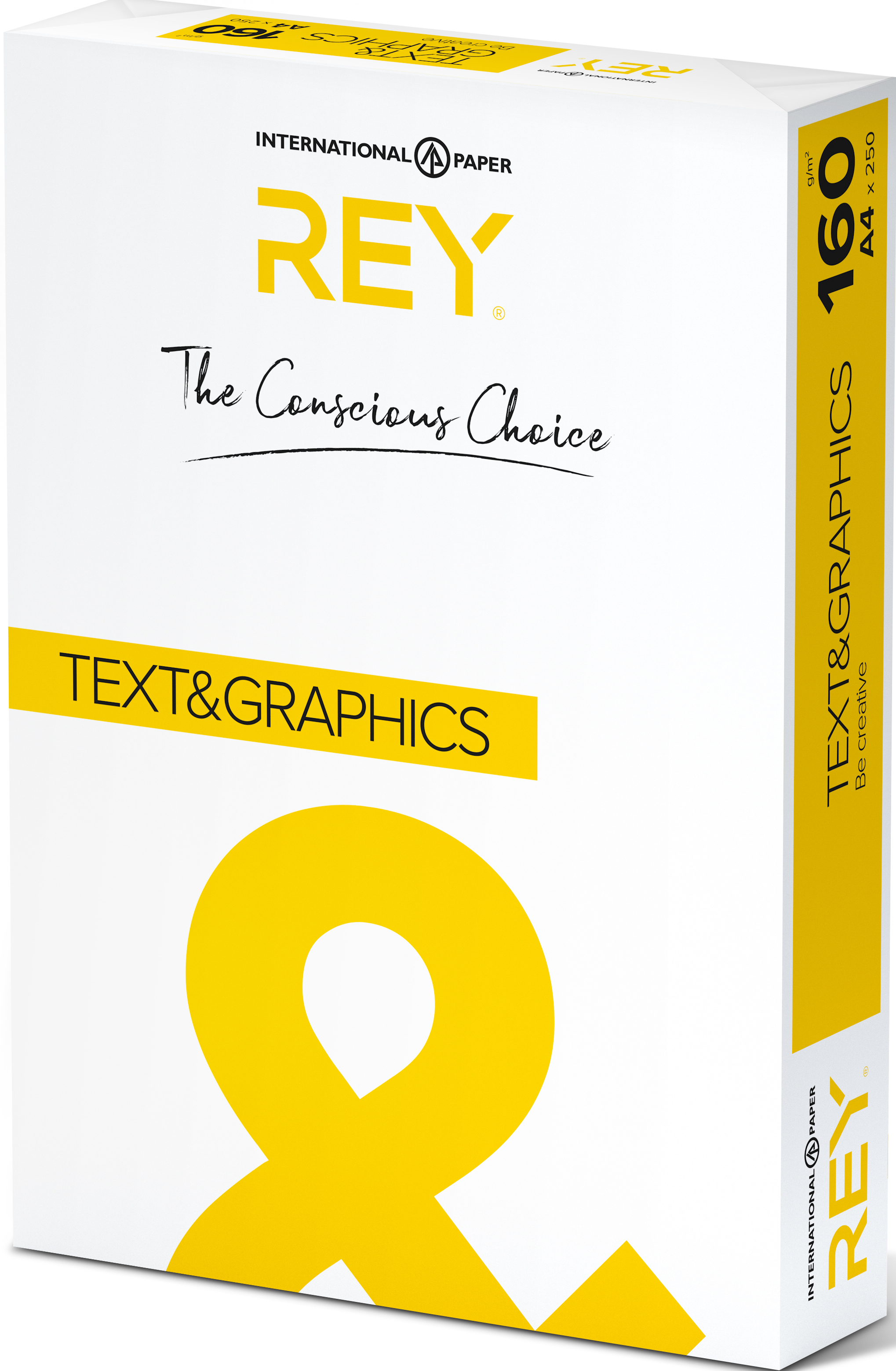 REY Copying Paper Text&Graphics A4 244640 160g pak 250 flls.