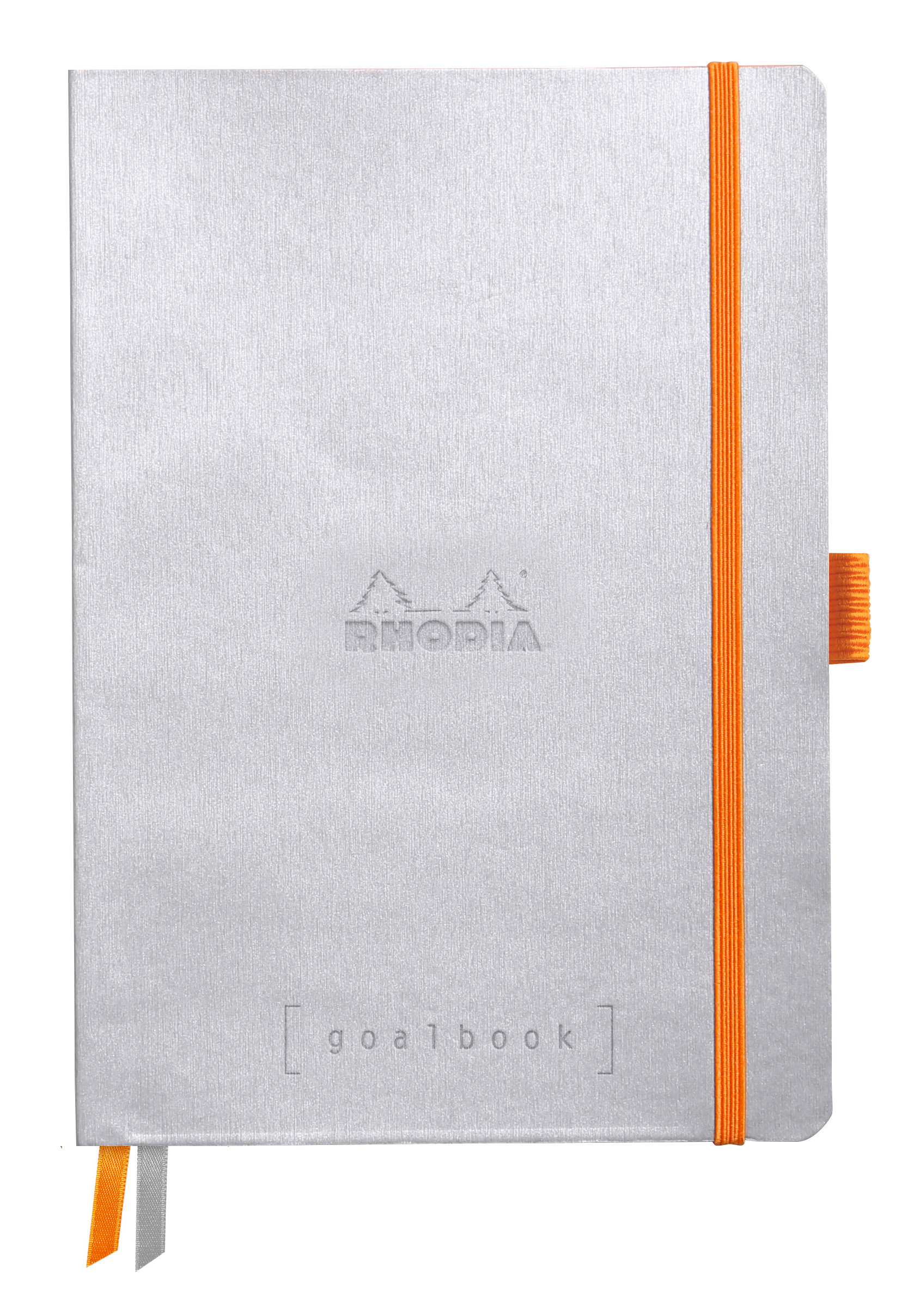 RHODIA Goalbook Carnet A5 117570C Softcover argenté 240 f.