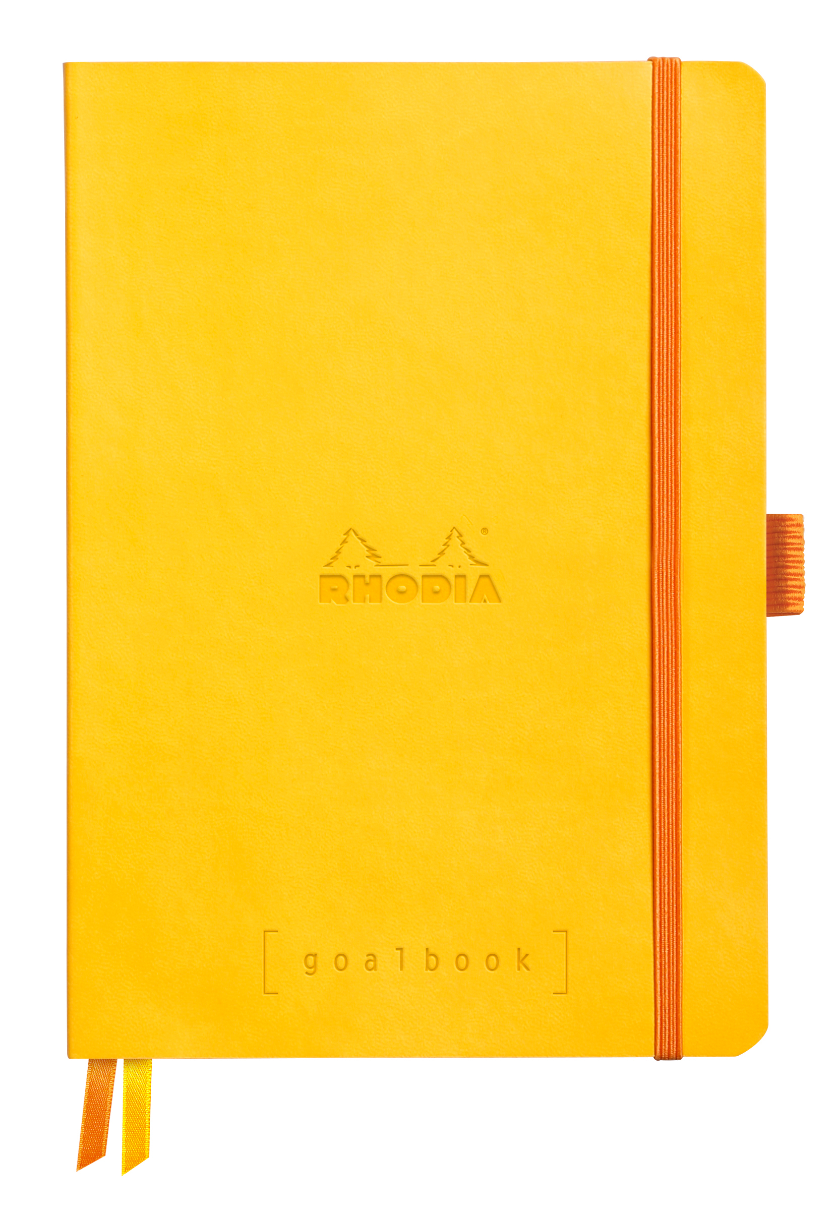 RHODIA Goalbook Carnet A5 117585C Softcover jaune 240 f.