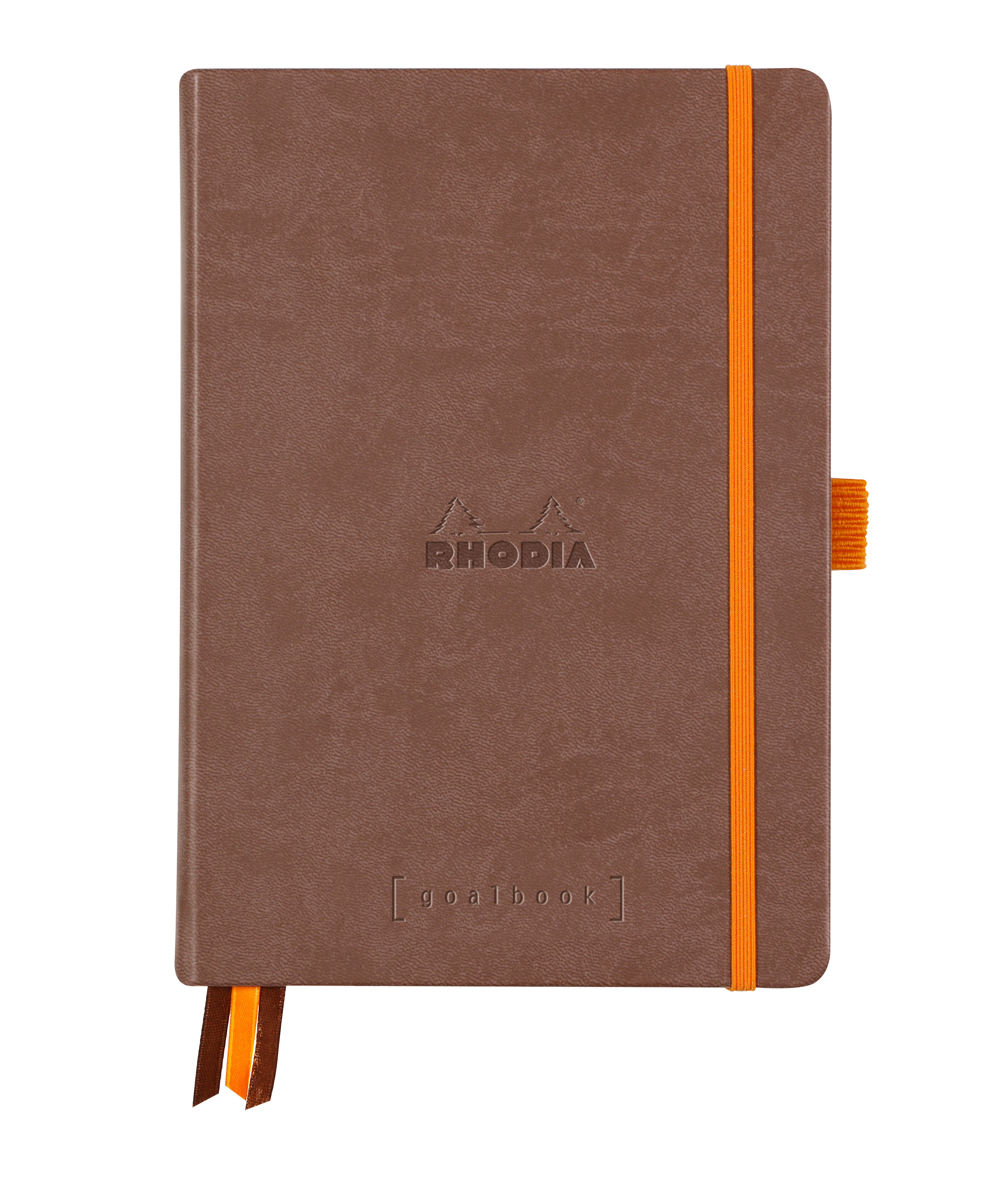 RHODIA Goalbook Carnet A5 118572C Hardcover brun chocolat 240 f. Hardcover brun chocolat 240 f.