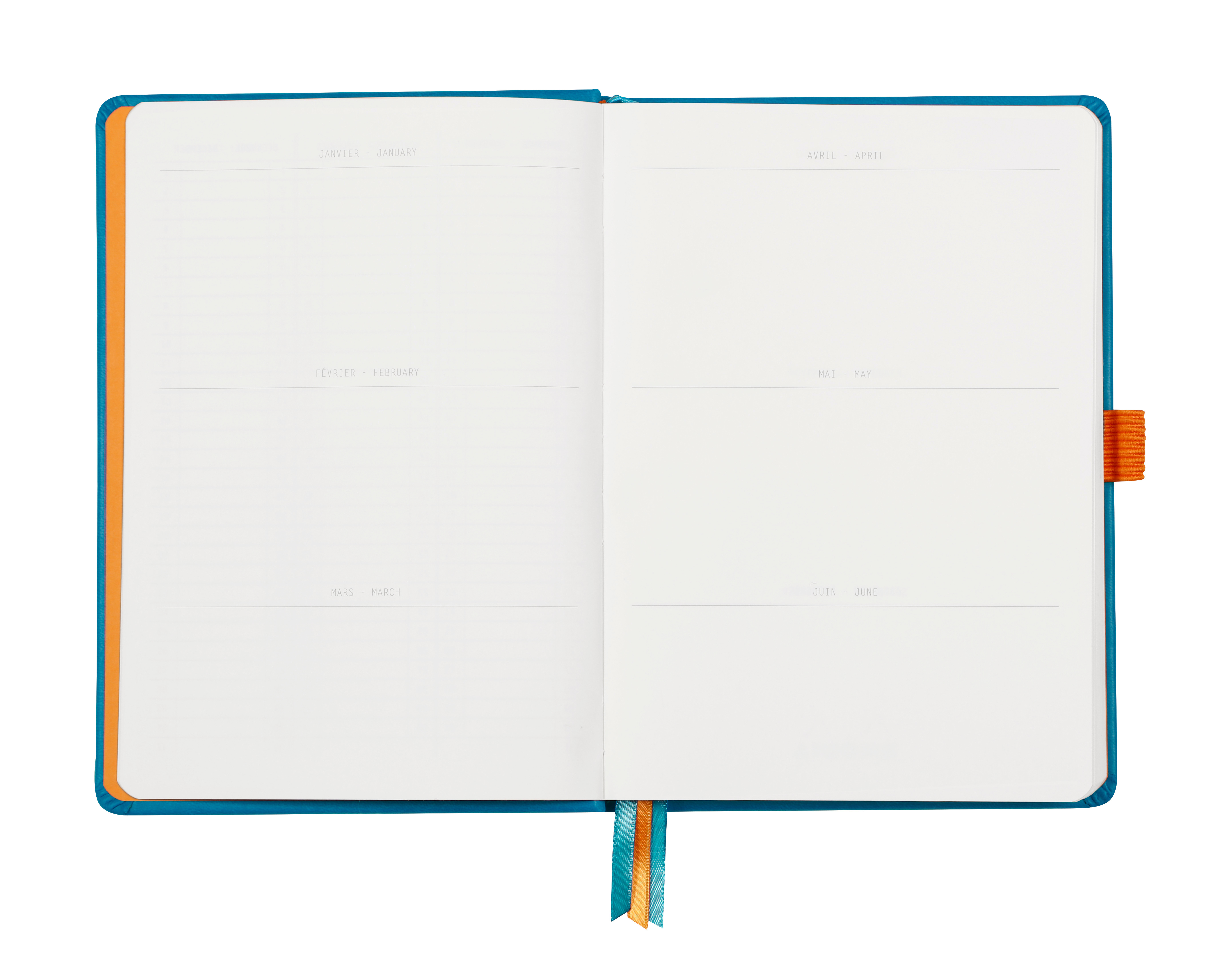 RHODIA Goalbook Carnet A5 118576C Hardcover turquoise 240 f.