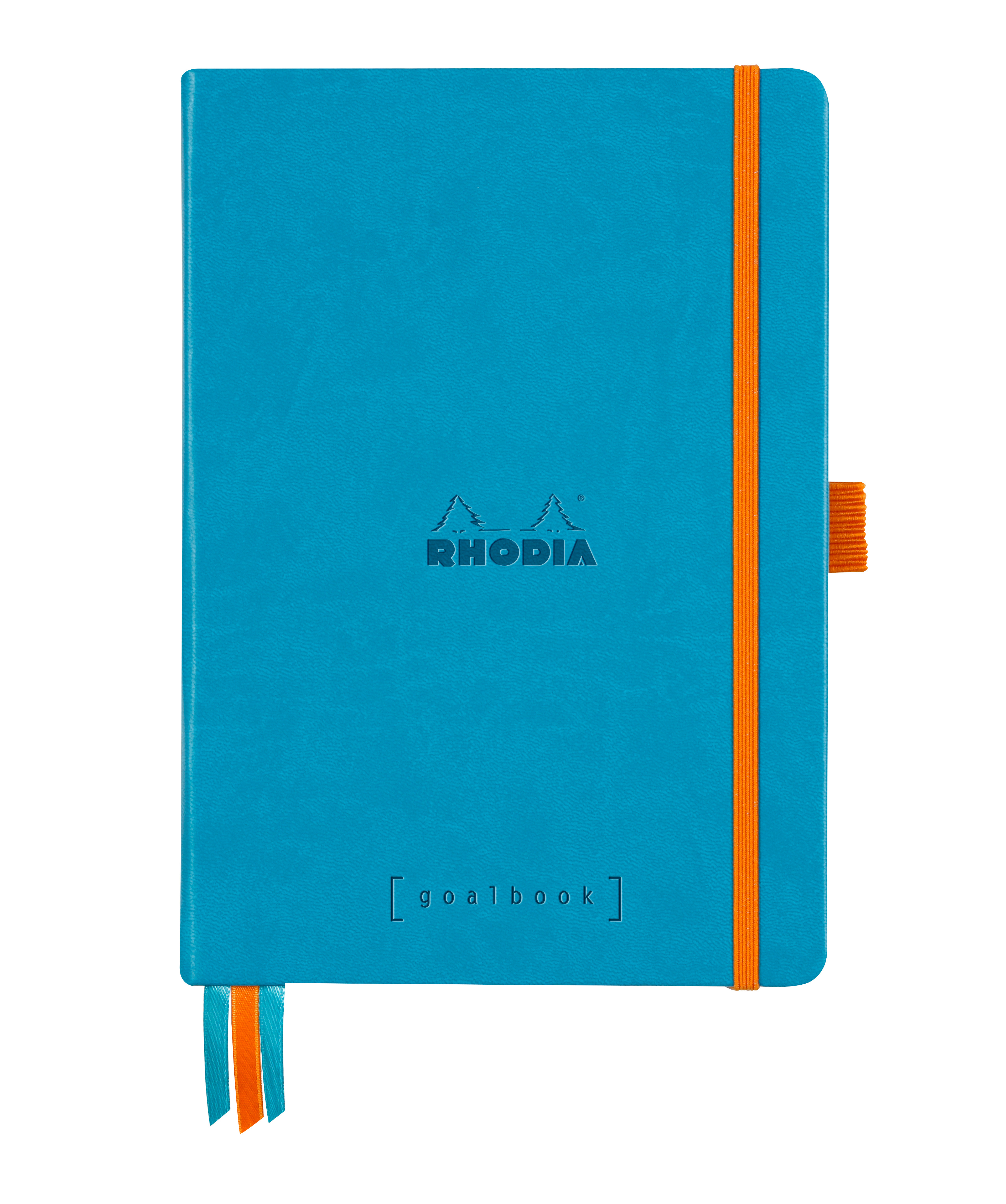 RHODIA Goalbook Carnet A5 118576C Hardcover turquoise 240 f.