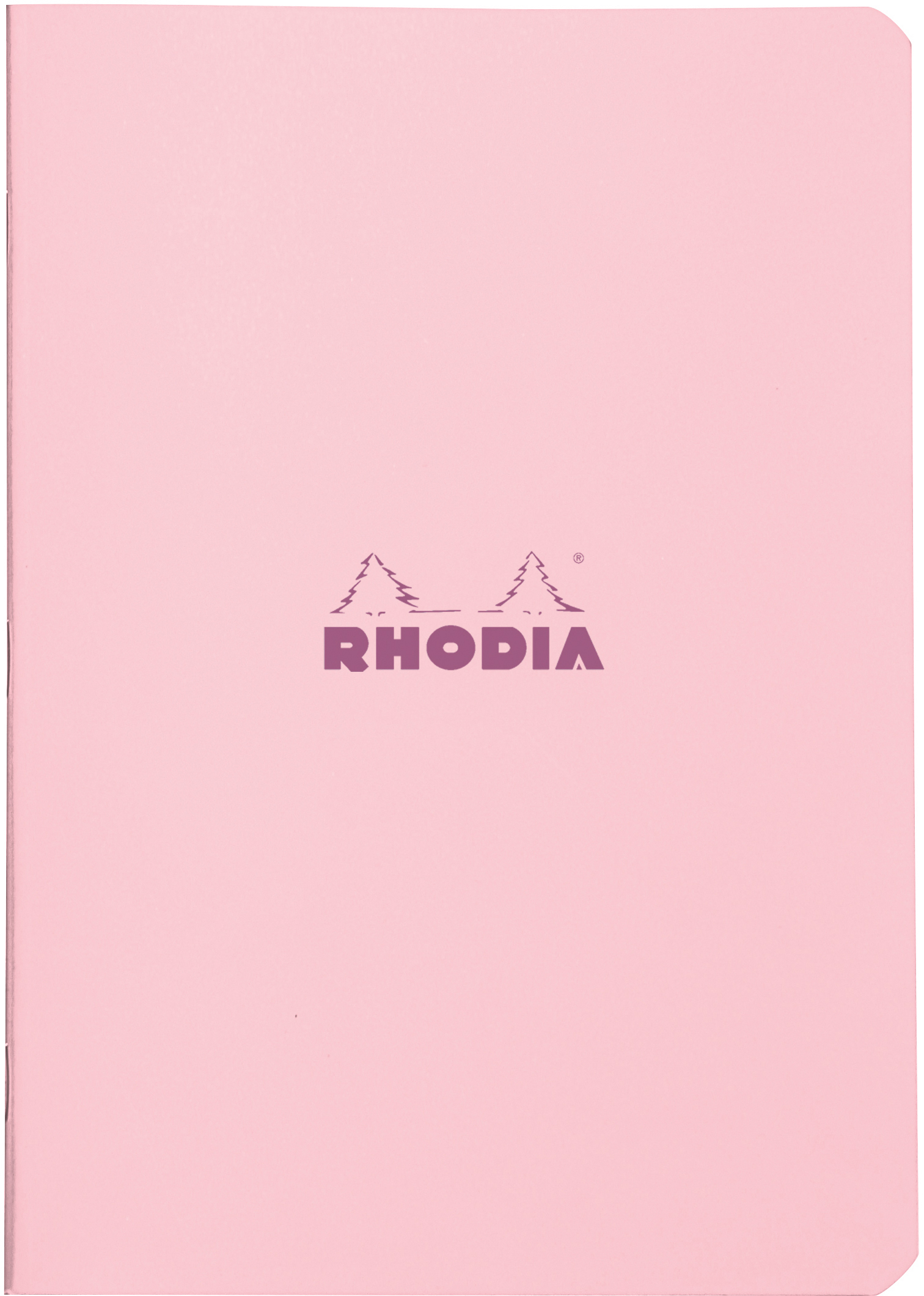 photo RHODIA Carnet de notes Couleurs A5 118667C rose, carreaux 80 feuilles