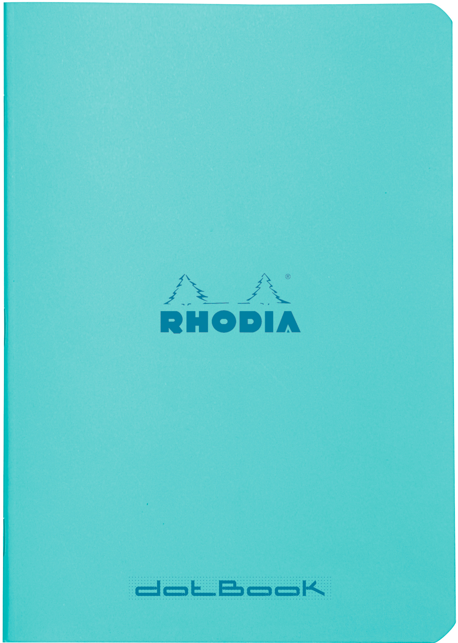 photo RHODIA Carnet de notes Couleurs A5 119010C bleu, à pois 80 feuilles