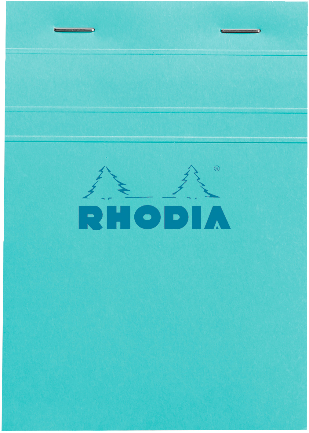photo RHODIA Bloc-notes Couleurs n° 13 A6 13301C bleu, carreaux 80 feuilles