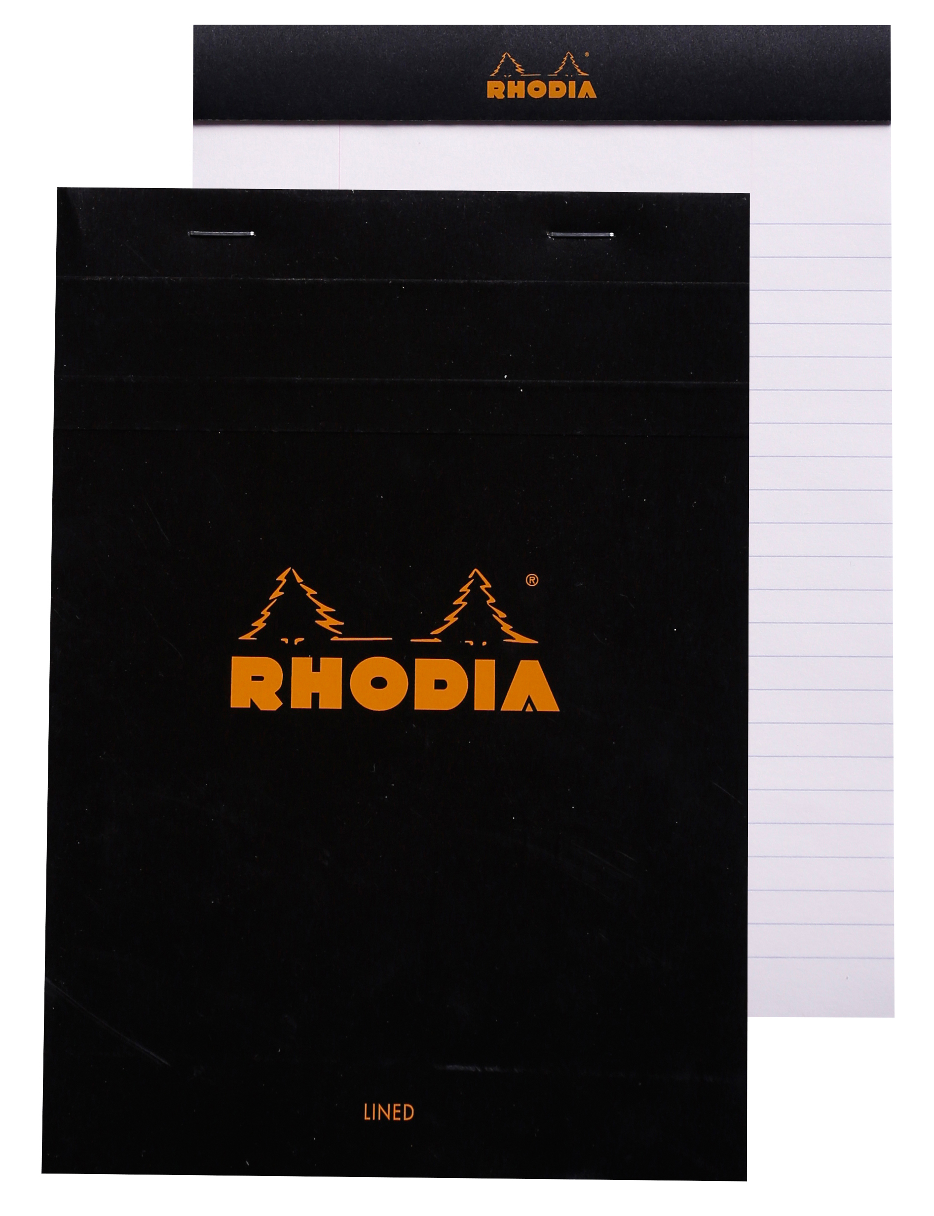 RHODIA Bloc notes A5 166009C ligné noir