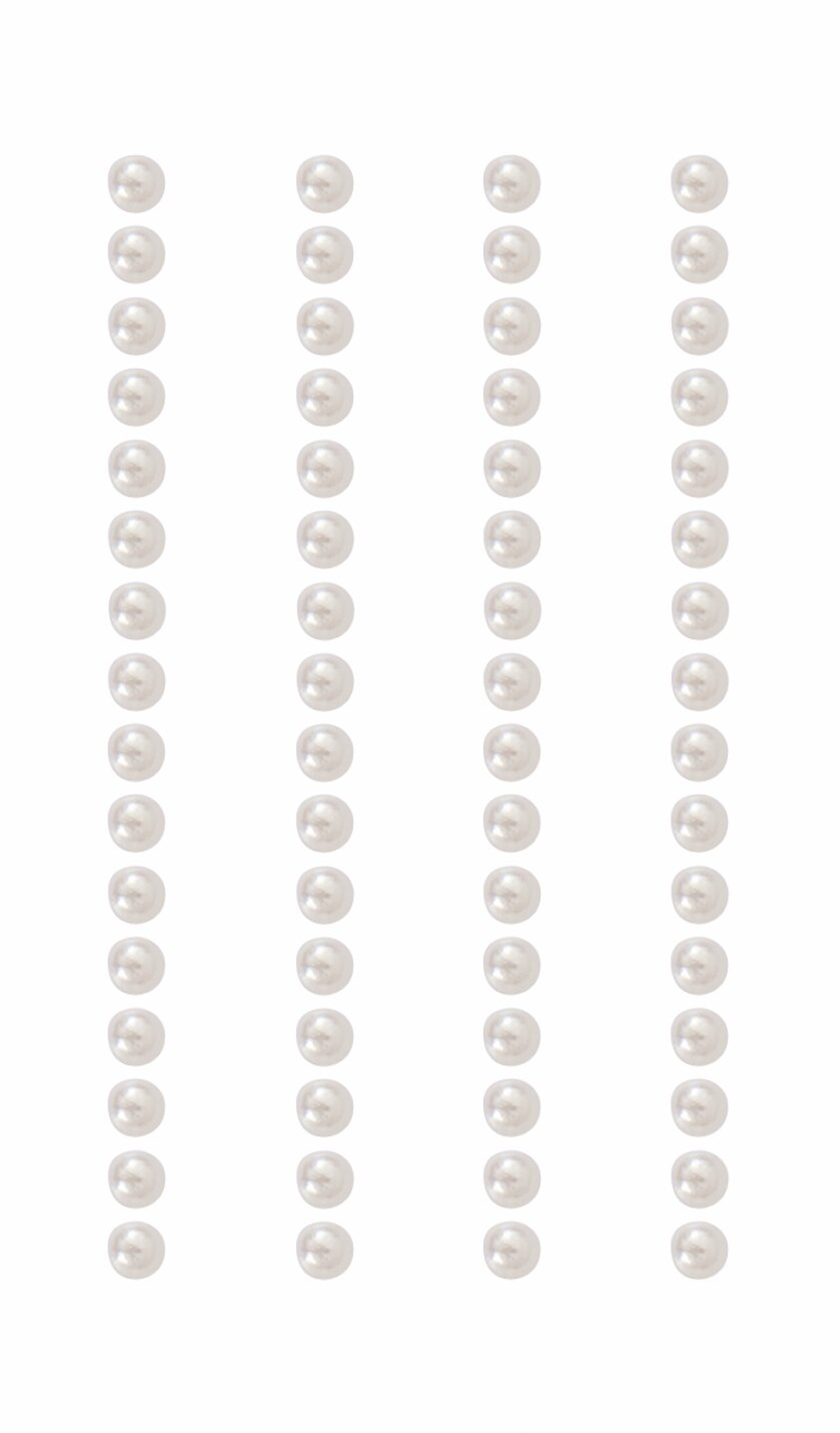 photo RICO DESIGN Sticker à perles Perles 08792.75.34 blanc 5mm