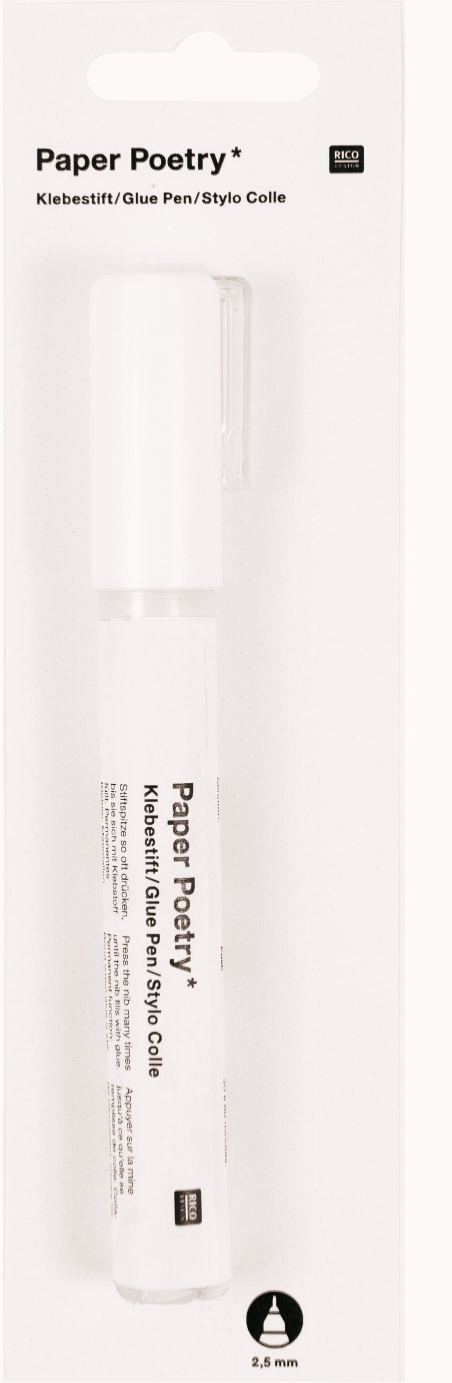 photo RICO DESIGN Bâton 08792.91.01 pour colle film transf. 4mm
