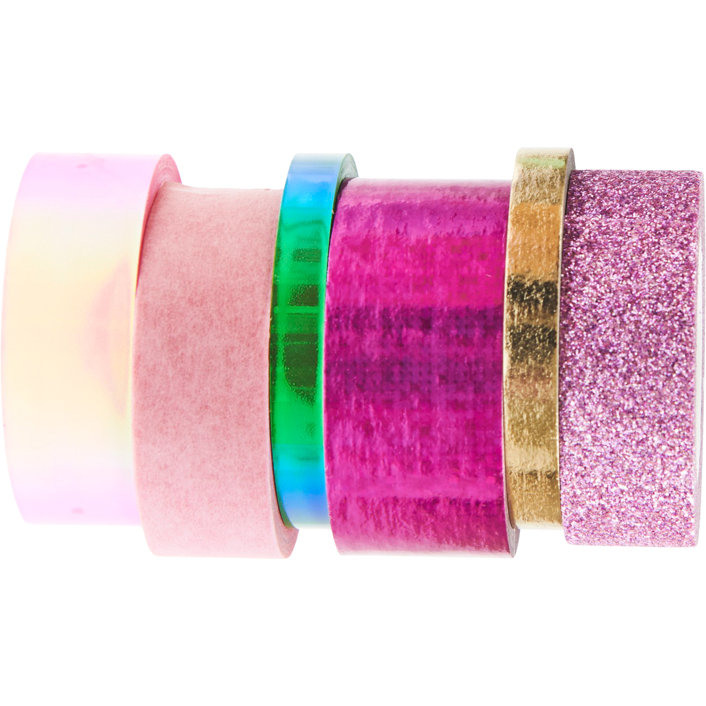 photo RICO DESIGN Washi Tape Set FSC 302163 rose 6 rouleaux