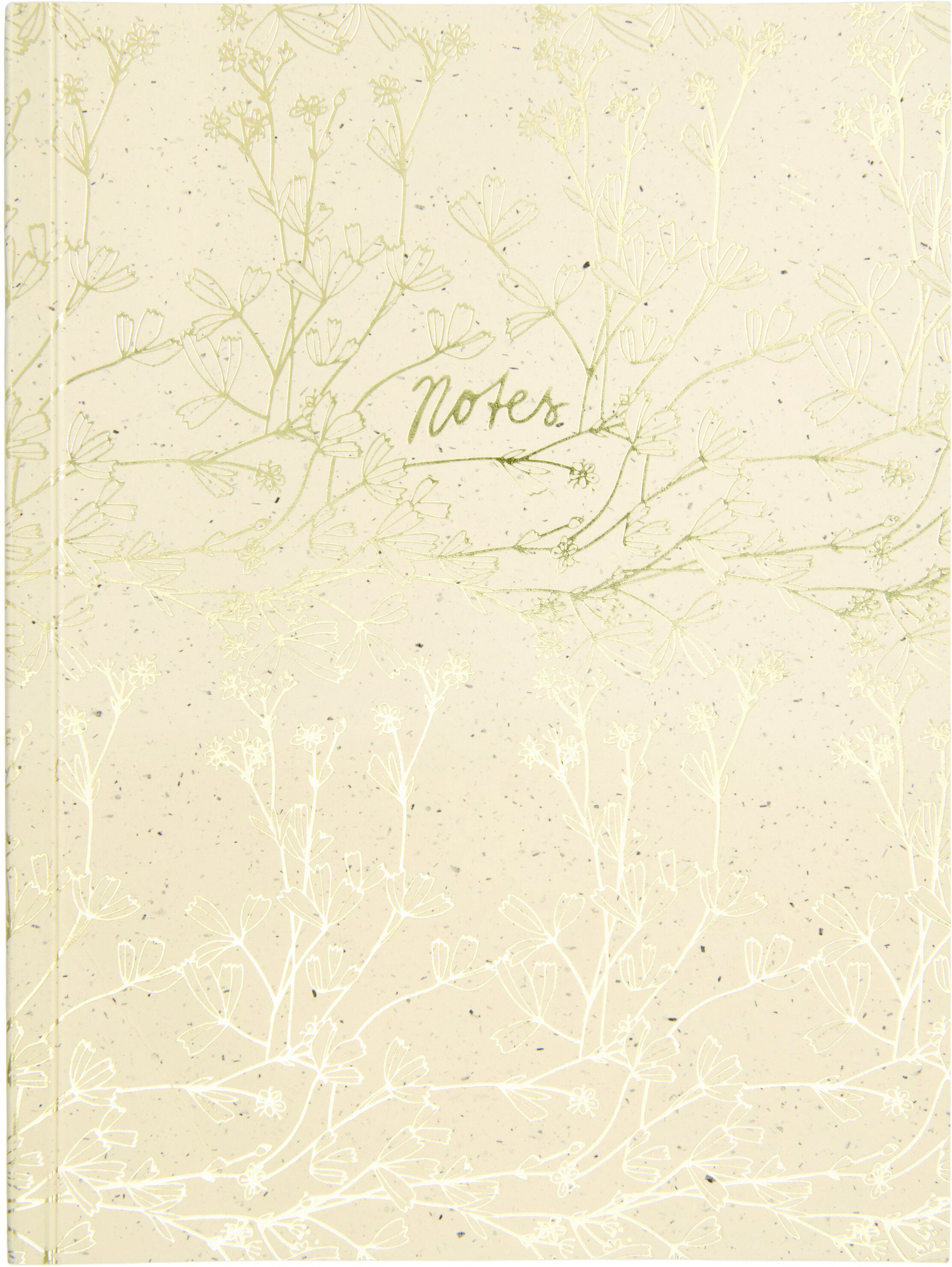 RICO DESIGN Notizbuch In The Meadow 302650 Elfenbein, blanco 80 Blatt
