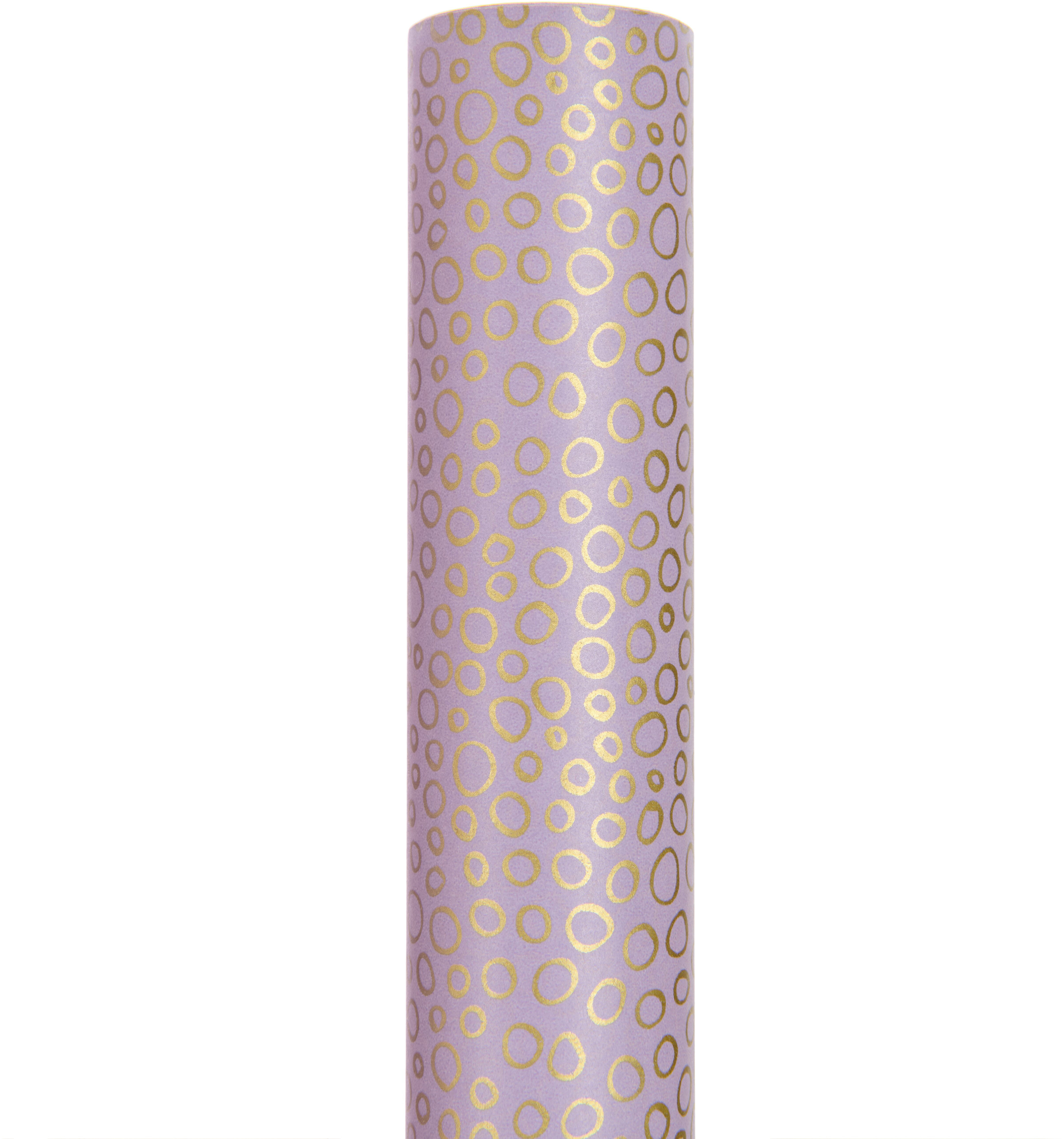 RICO DESIGN Seidenpapier Bubbles 50x415cm 401256 Lila