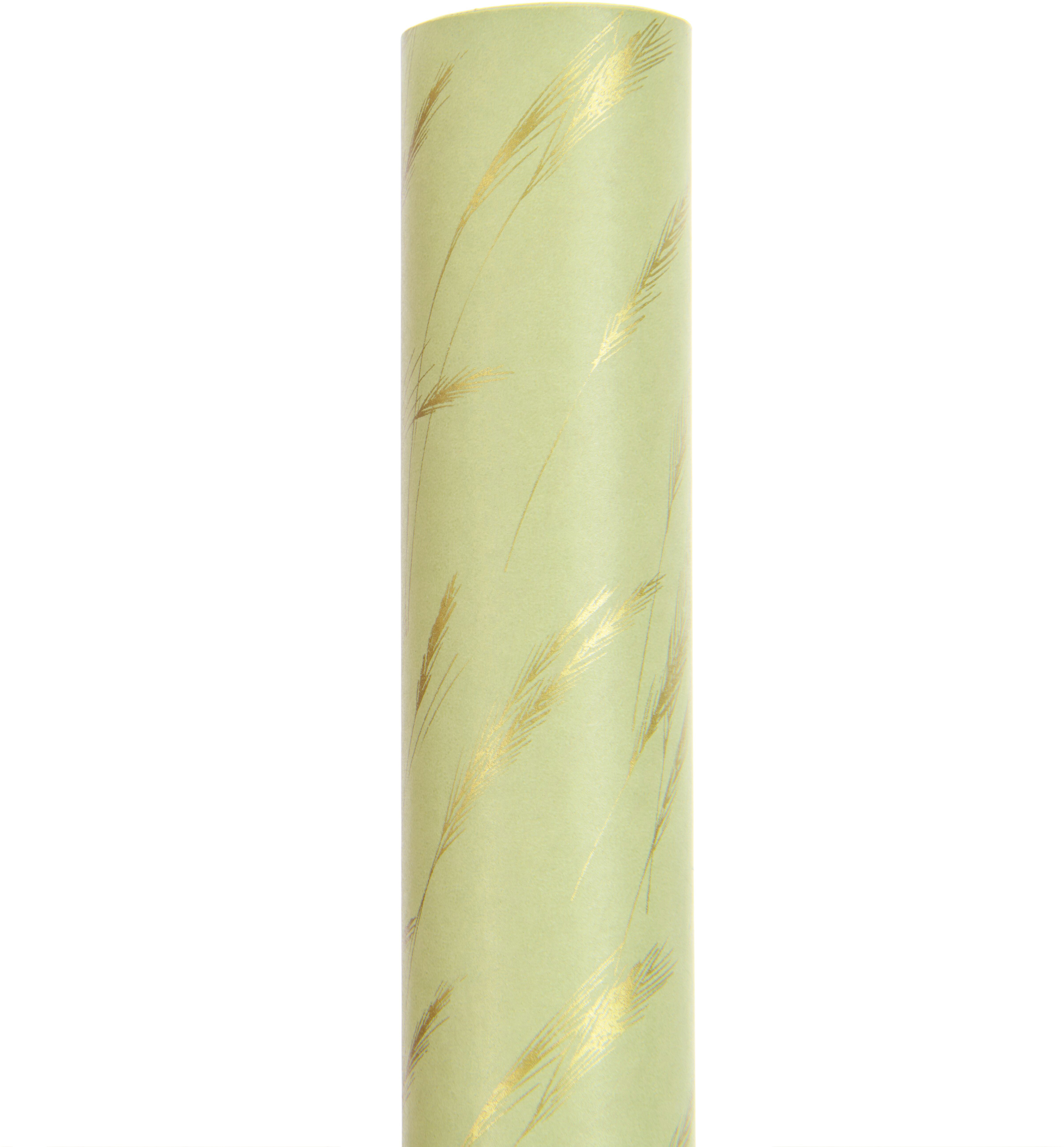 RICO DESIGN Seidenpapier Gräser 50x415cm 401258 Gold