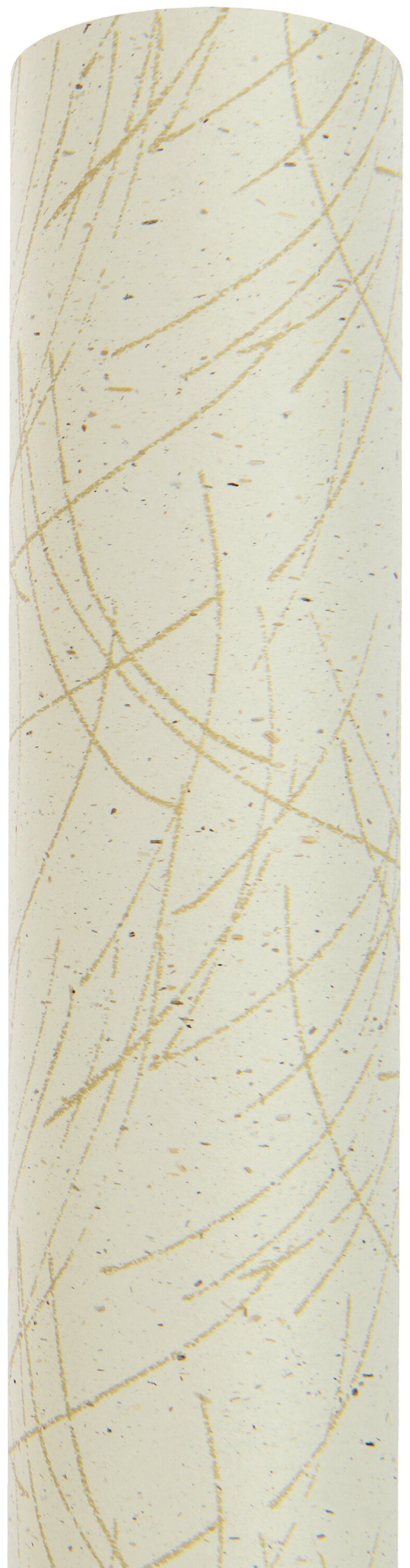 RICO DESIGN Geschenkpapier 401265 Gräser, grau 70x200cm