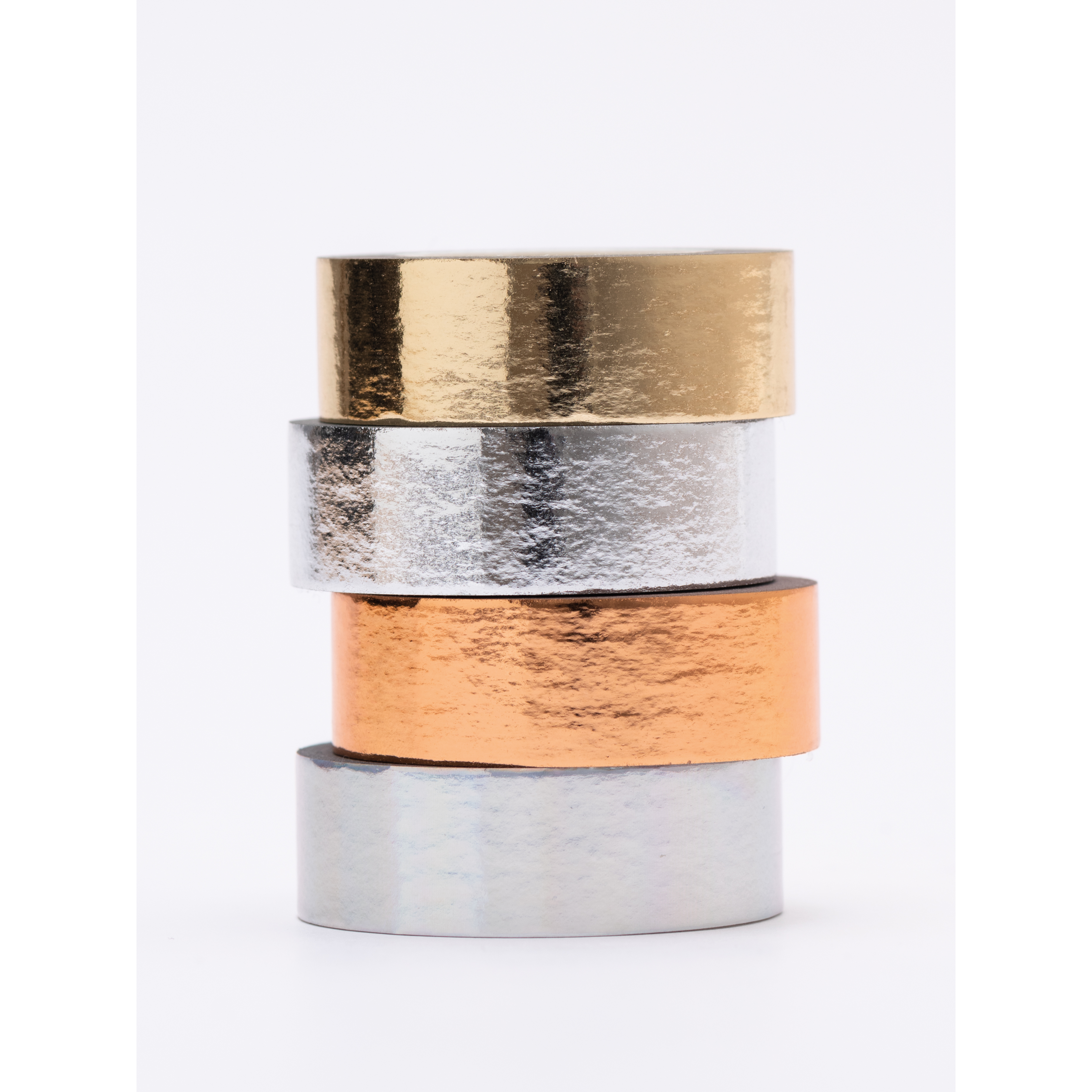 photo RICO DESIGN Washi Tape Set 15mmx5m 99001.21.38 métallique 4 rouleaux