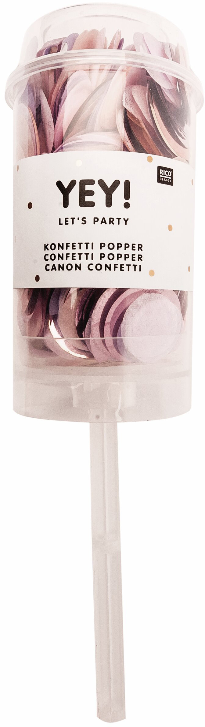 photo RICO DESIGN Confettis poppers 8g 99001.63.93 pastelle