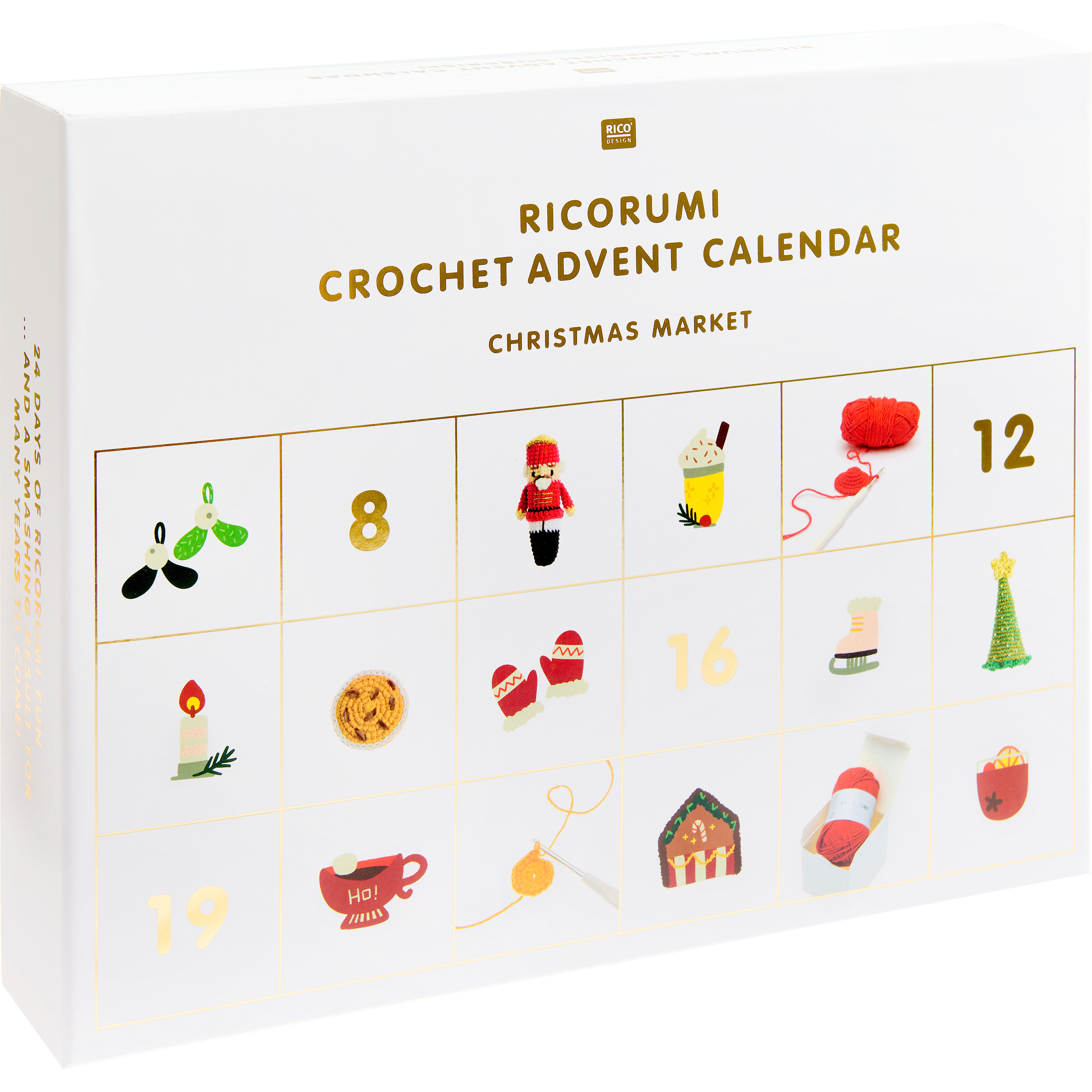 photo RICO DESIGN Ricorumi Calendrier Avent 990476 crochet