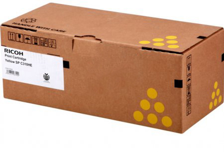 photo RICOH Cartouche toner yellow 407635 SP C310HE 6600 pages