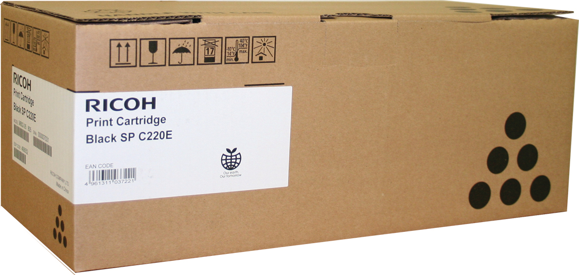 photo RICOH Toner noir 407642 SP C220 2000 pages