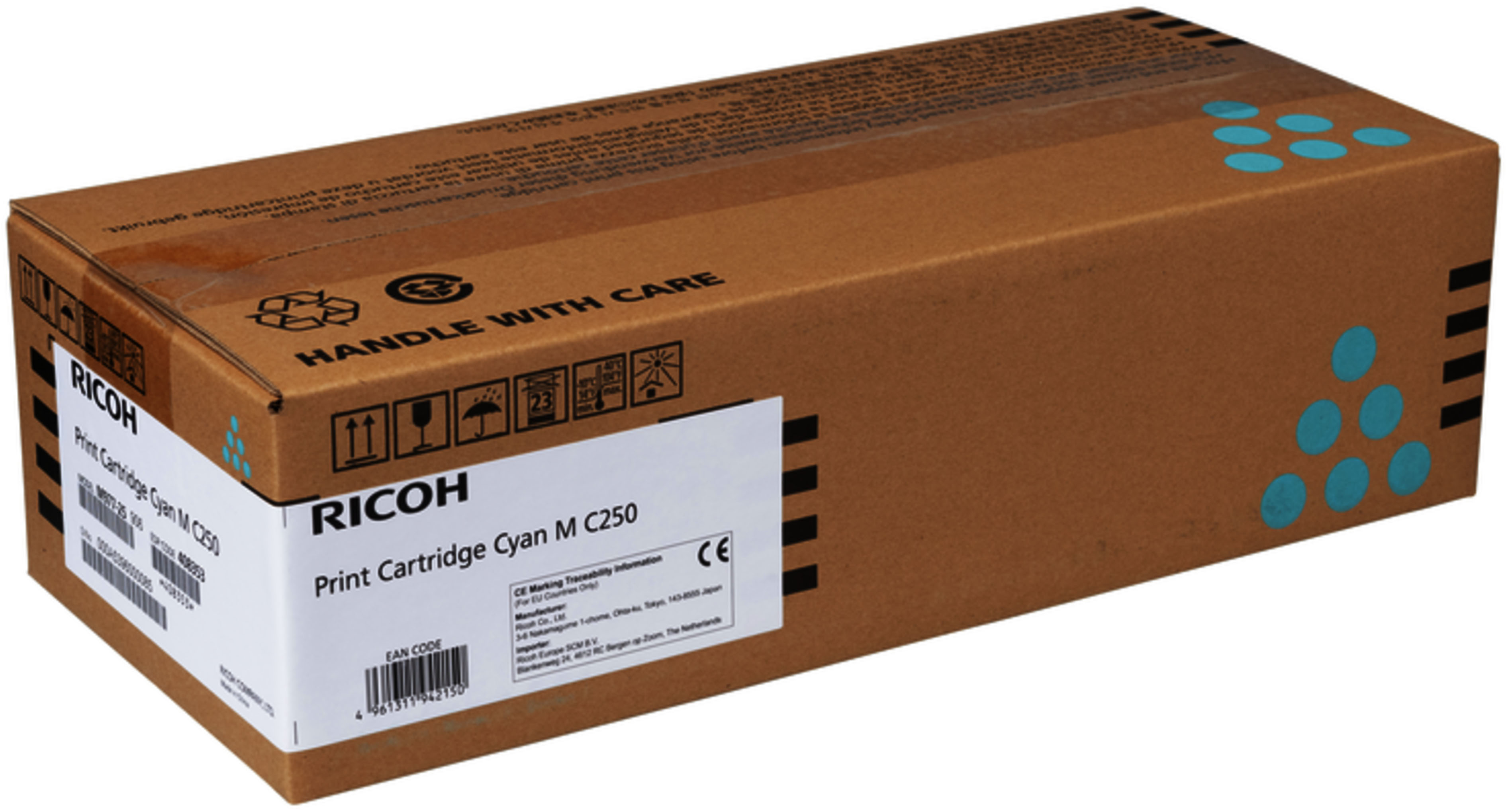 photo RICOH Toner HY cyan 408341 MC 250FW/PC301W 6600 pages