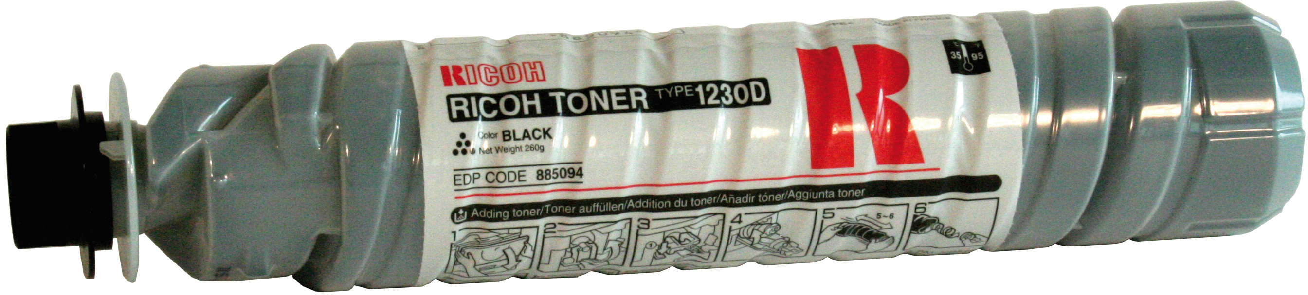 photo RICOH Toner noir Typ 1230D Aficio 2015/2018 9000 pages