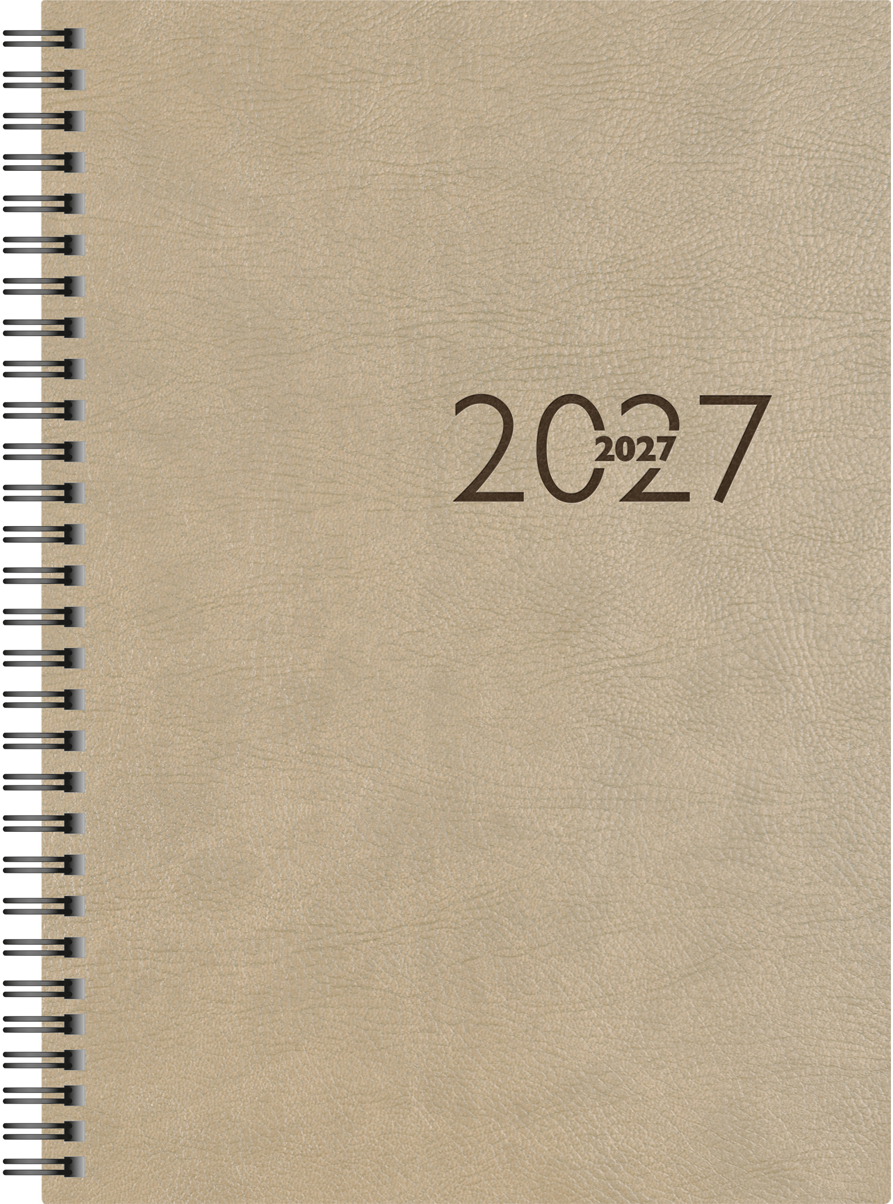 photo RIDOIDE Studioplan intl. Wire-O 2027 7023036807.27 1S/2P gris ML 16.8x24cm