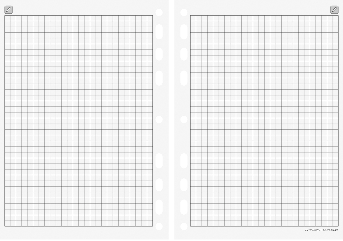 photo RIDOIDE Timing 3 notes quadrillés 7067451.26 32 feuilles 7.6x12.7cm