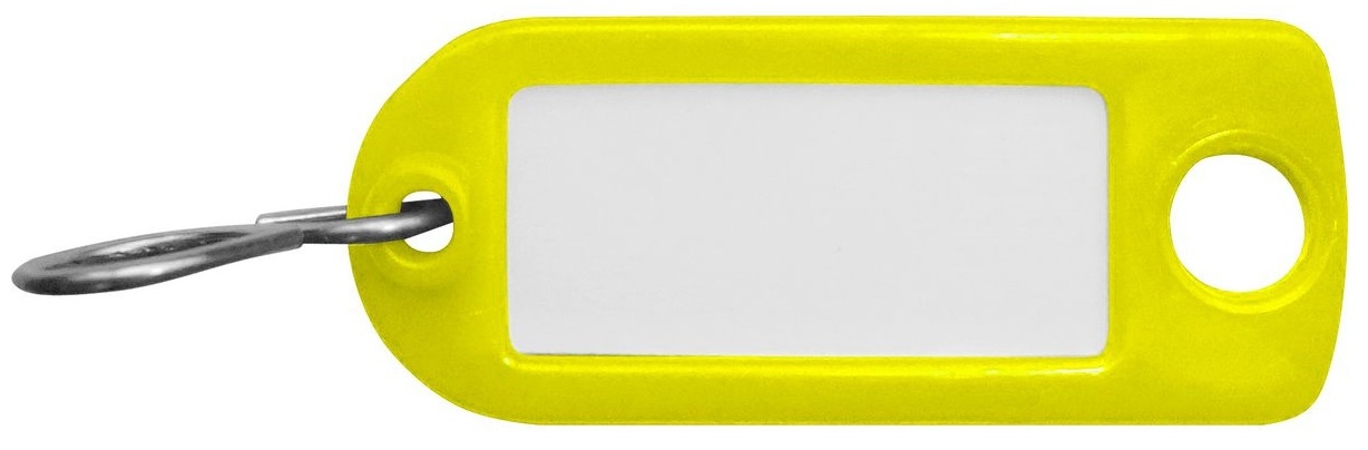 RIEFFEL SWITZERLAND Porte-clé 8034 FS NEONGELB jaune néon 100 pcs.