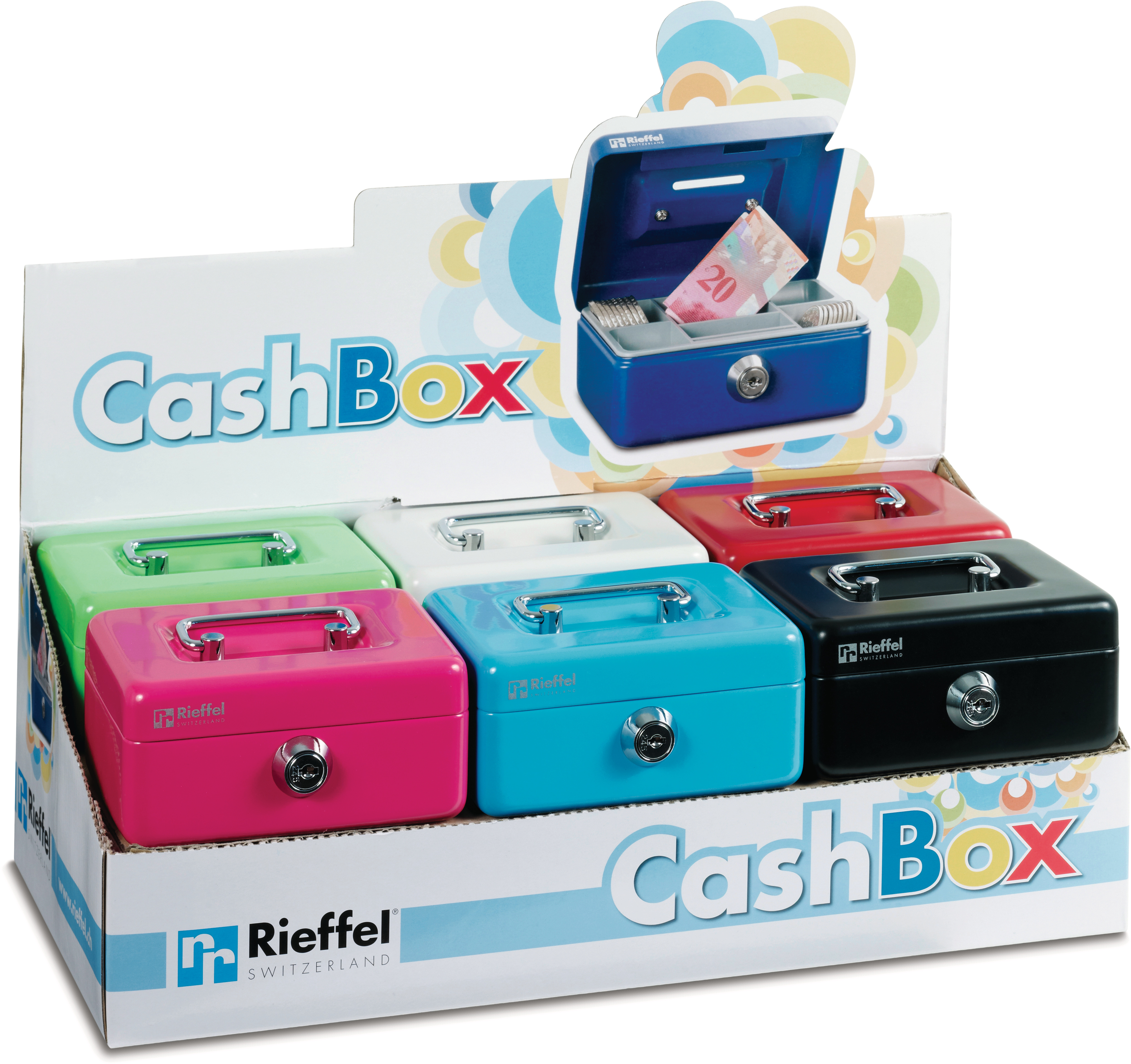 photo RIEFFEL SWITZERLAND Caisse KIKA A15469 12,5x9,5x6cm couleurs ass.