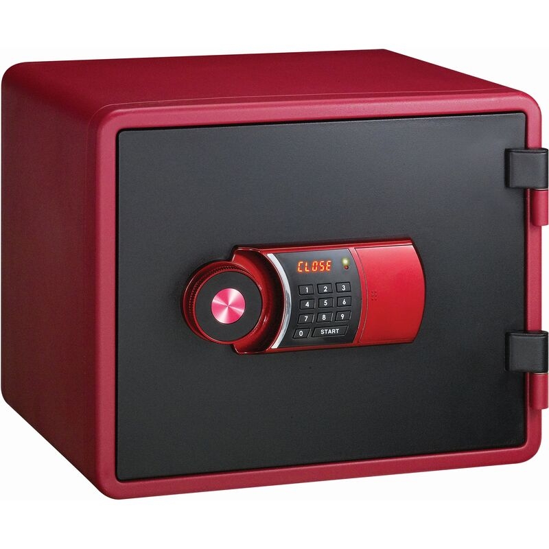 photo RIEFFEL SWITZERLAND Coffre-fort ignifuge VT-FS A19084 magenta, avec serr. électr.