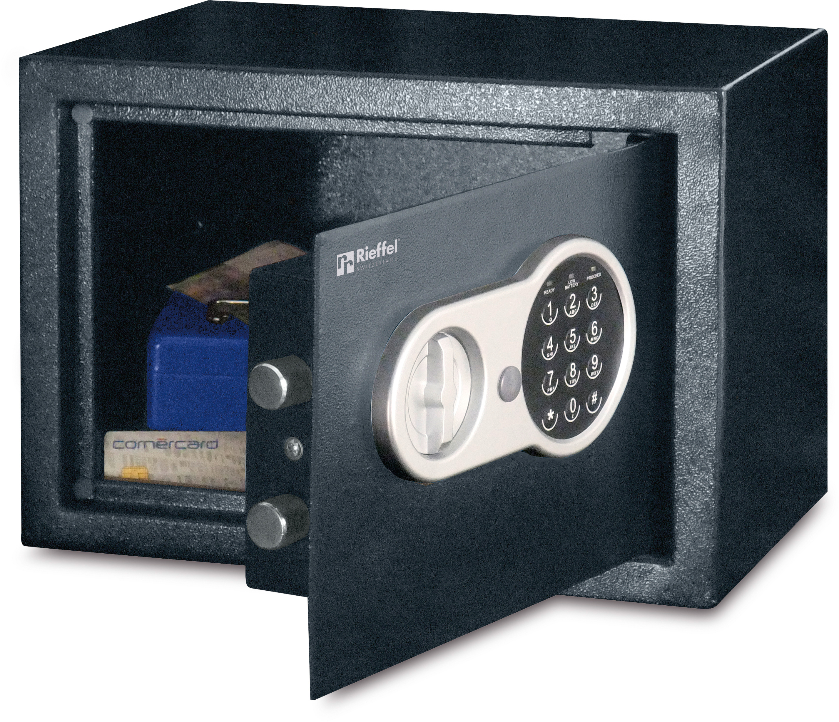 RIEFFEL SWITZERLAND Sicherheitsbox 250x350x250mm HGS-16 E schwarz