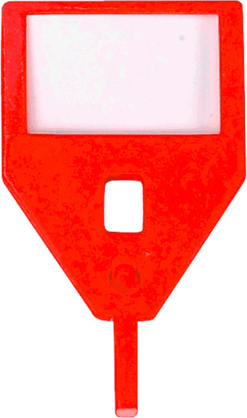 RIEFFEL SWITZERLAND Schlüssel-Anhänger KyStor KR-A ROT/10 rot