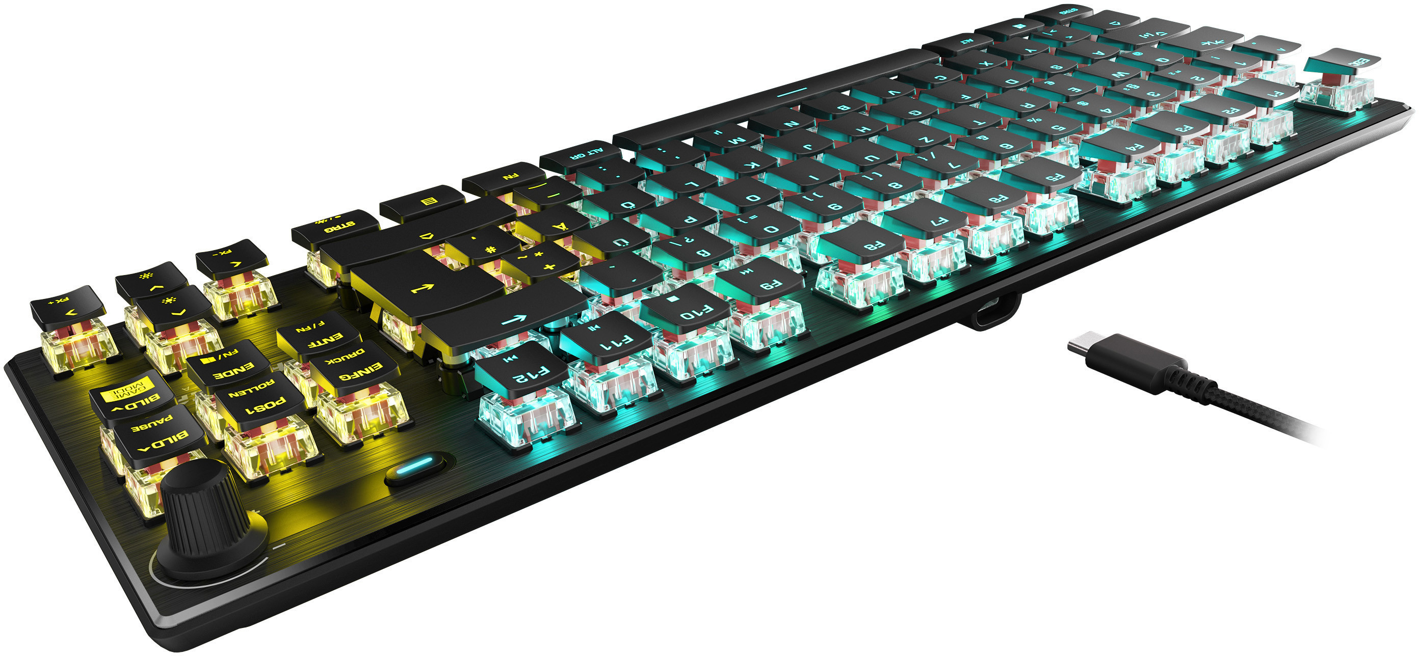 ROCCAT Vulcan TKL Pro RGB Keyboard ROC-12-578 Optical., Linear Switch, CH